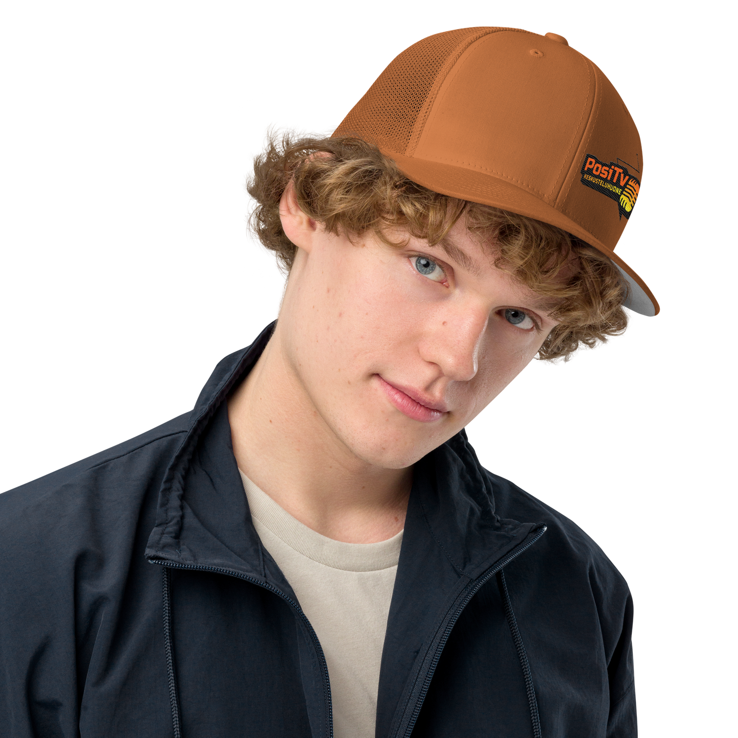 Keskusteluhuone Original - Closed Back Trucker-lippis – Brodeeraus