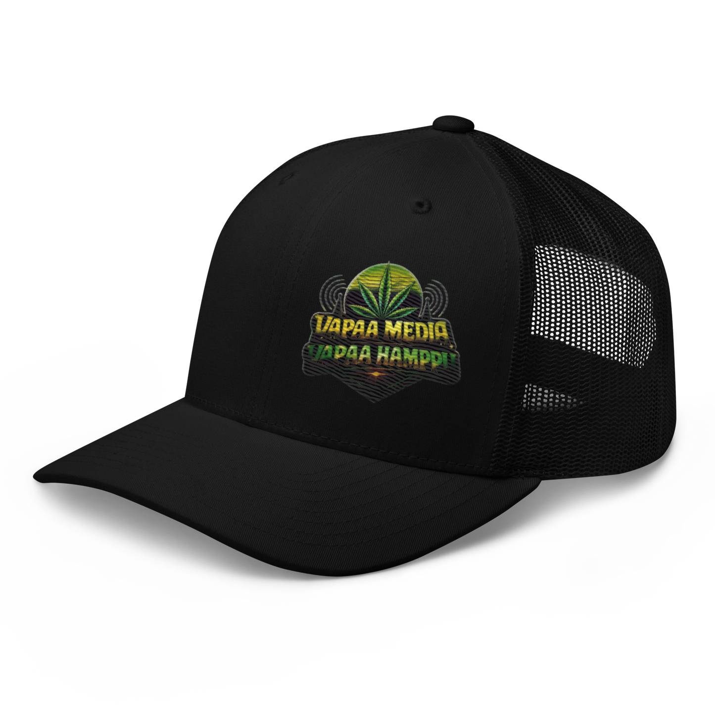 Vapaa media vapaa hamppu - Snapback Retro Trucker lippis - V1