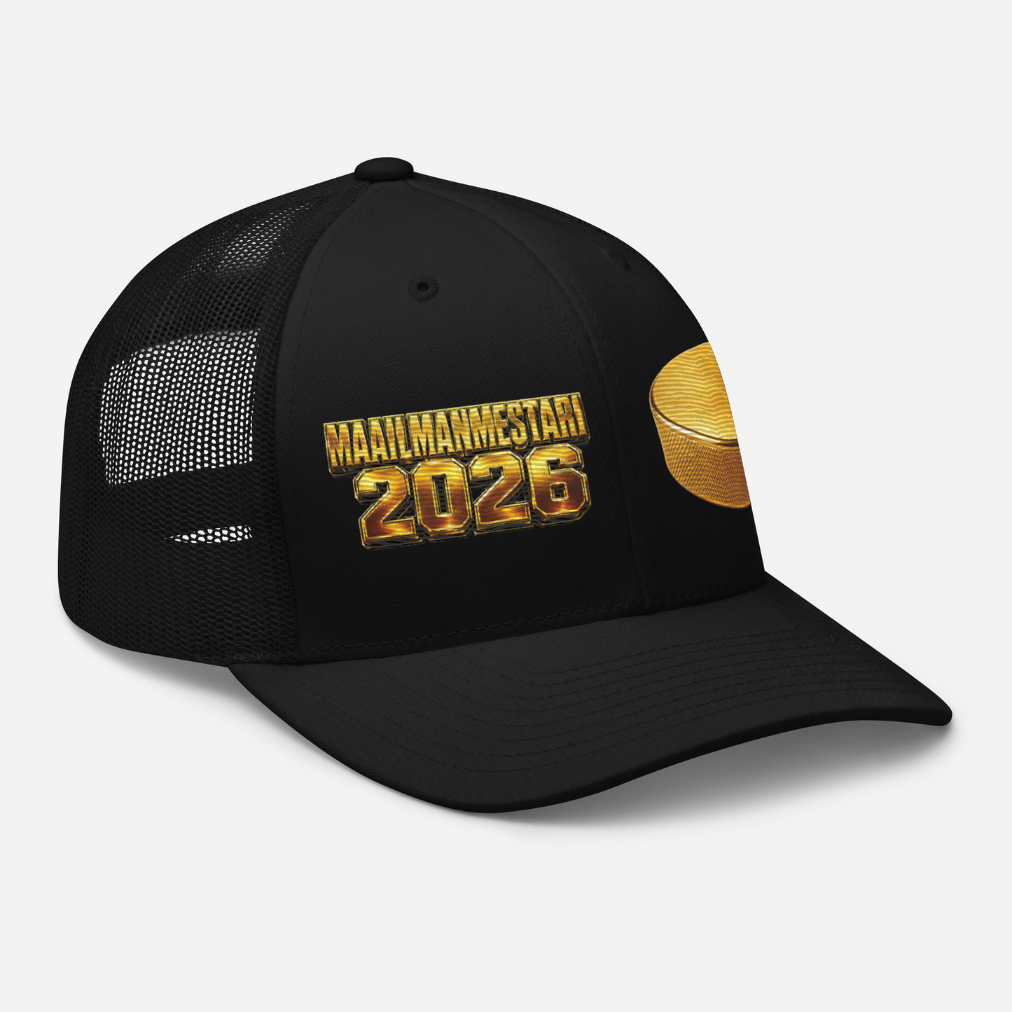Maailmanmestari 2026 - V1 Brodeerattu - Snapback Retro Trucker lippis