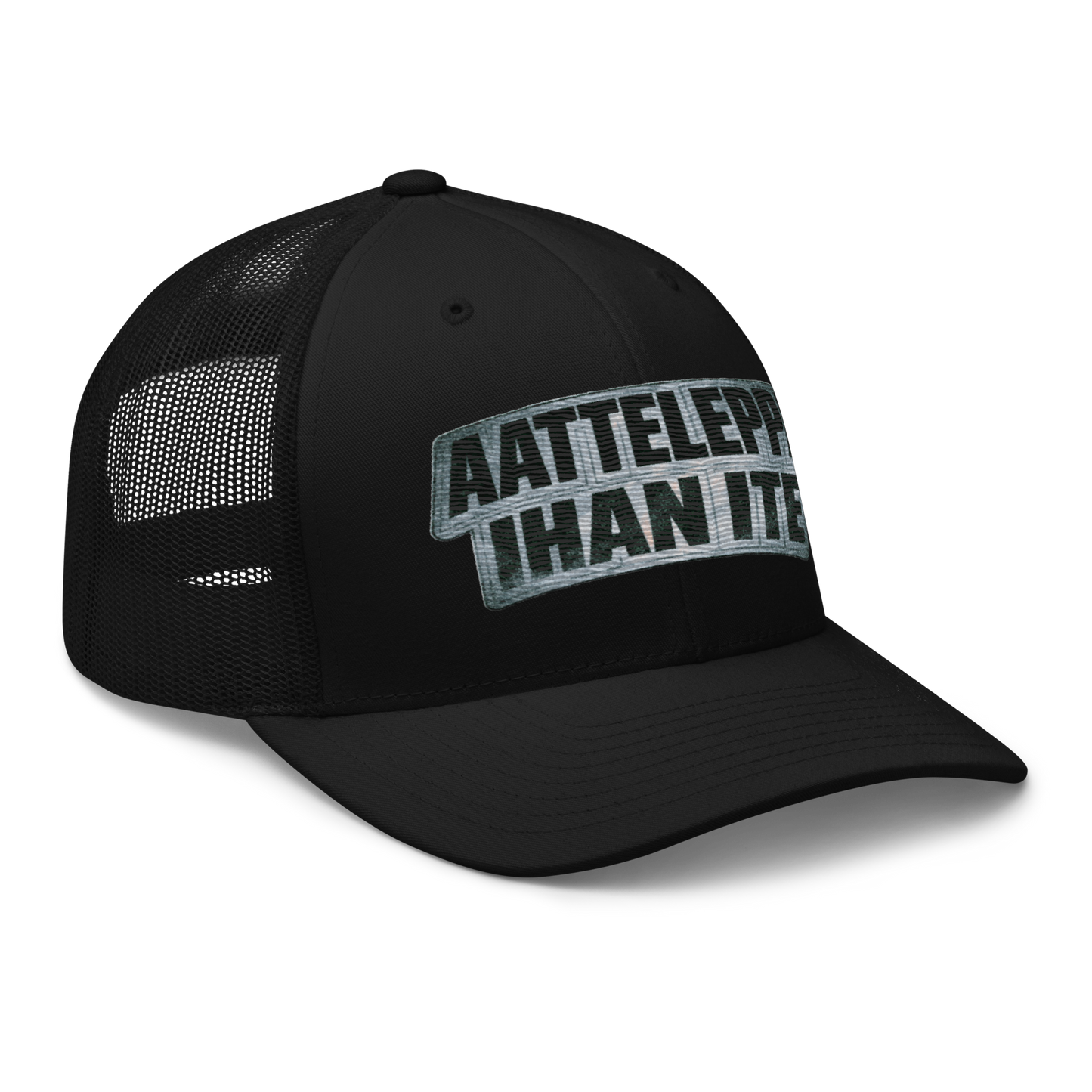 Aatteleppa ihan ite - Snapback Retro Trucker lippis - V1