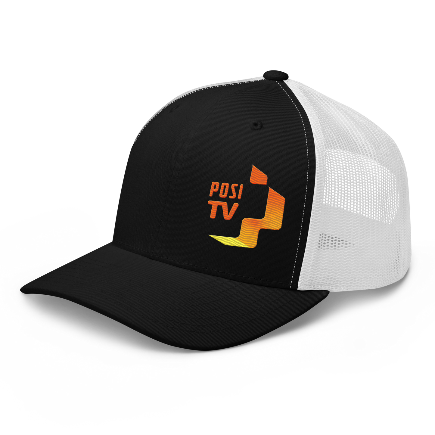 Posi Original logo Snapback Retro Trucker lippis - Brodeerattu