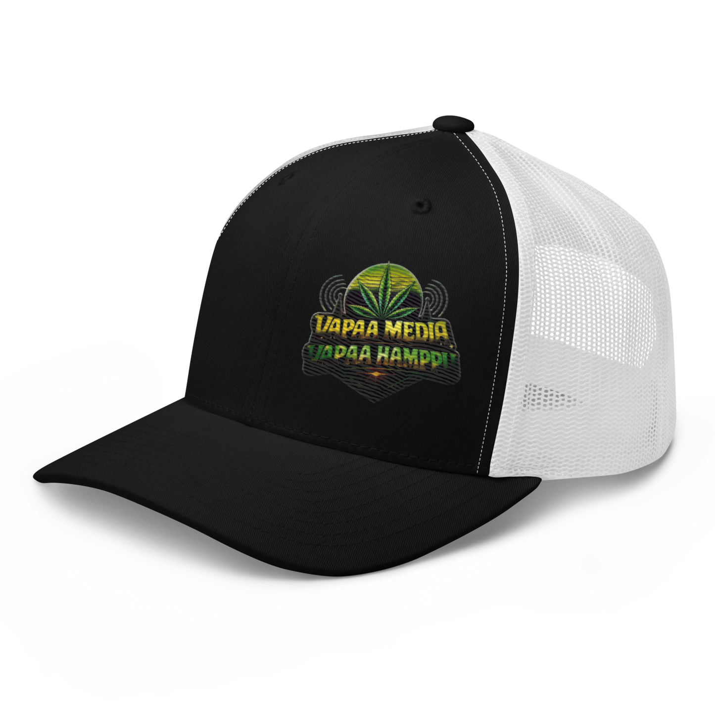 Vapaa media vapaa hamppu - Snapback Retro Trucker lippis - V1