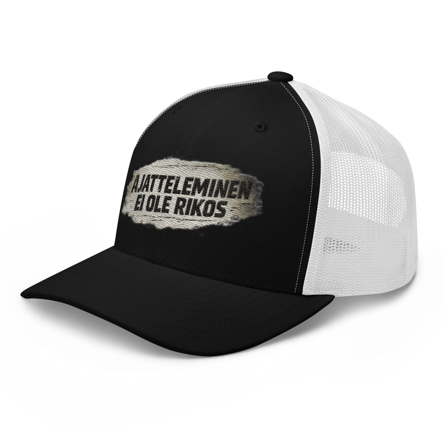 Ajatteleminen ei ole rikos - Snapback Retro Trucker lippis - V1