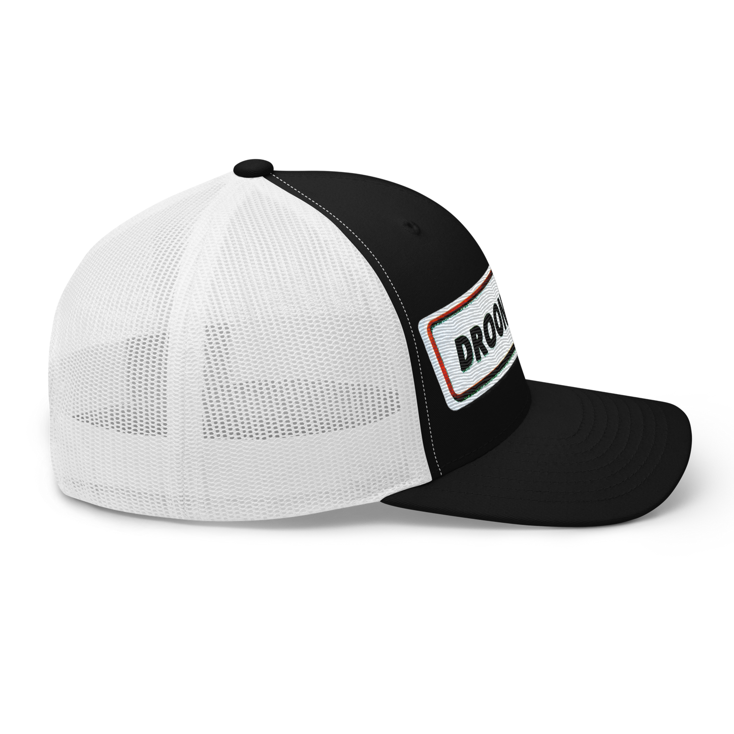 Droonimafia I Retro trucker-snapback lippis –  brodeerattu
