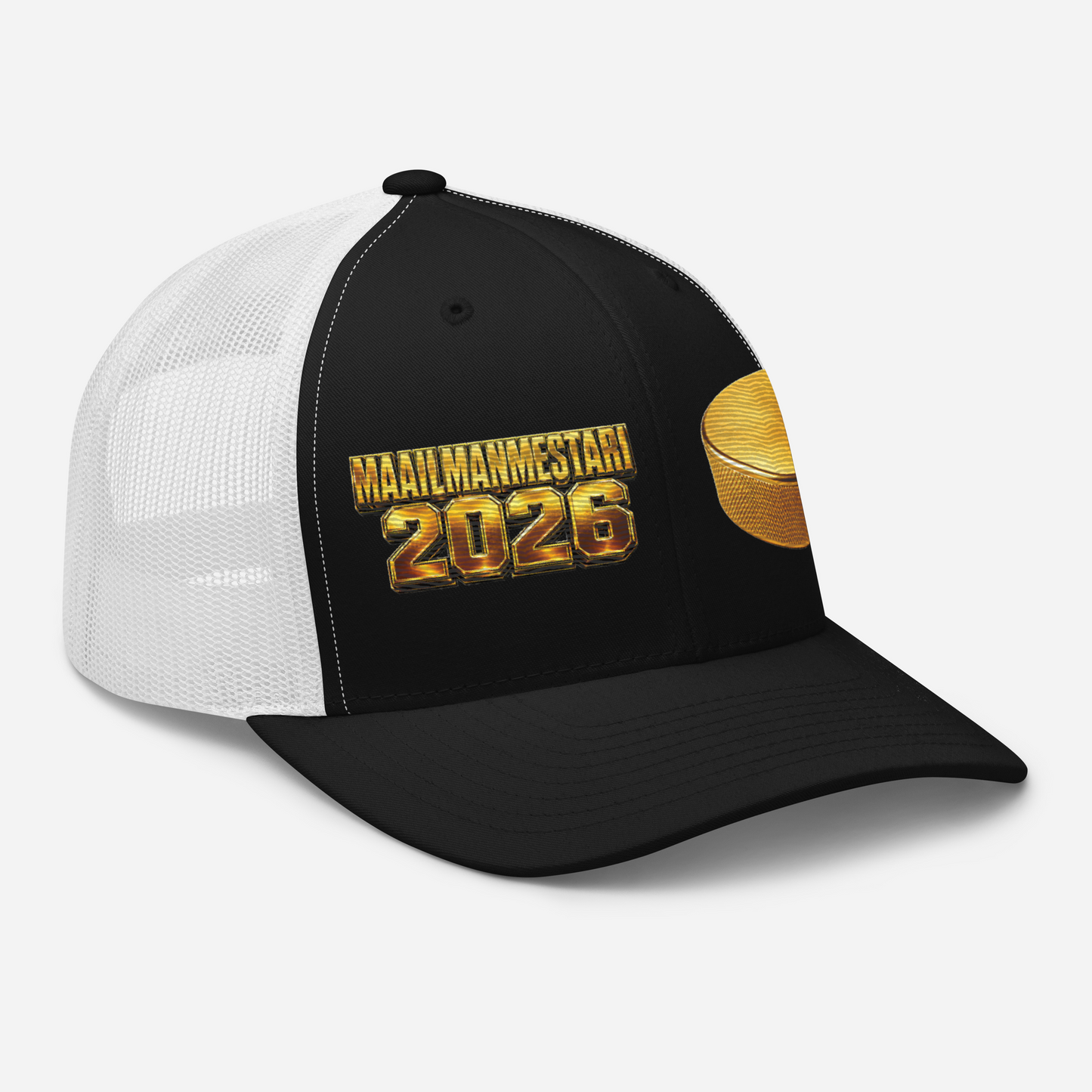 Maailmanmestari 2026 - V1 Brodeerattu - Snapback Retro Trucker lippis