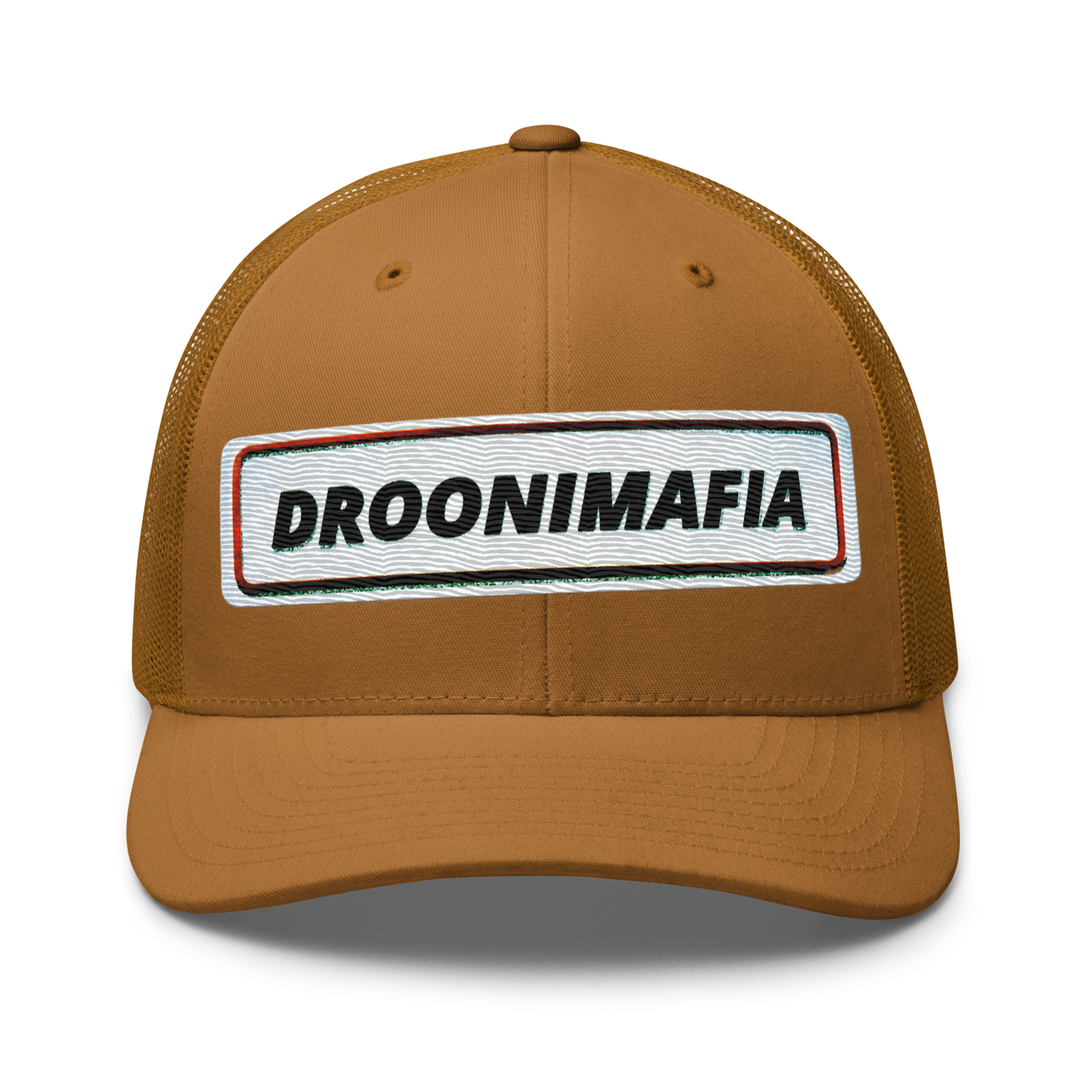 Droonimafia I Retro trucker-snapback lippis –  brodeerattu