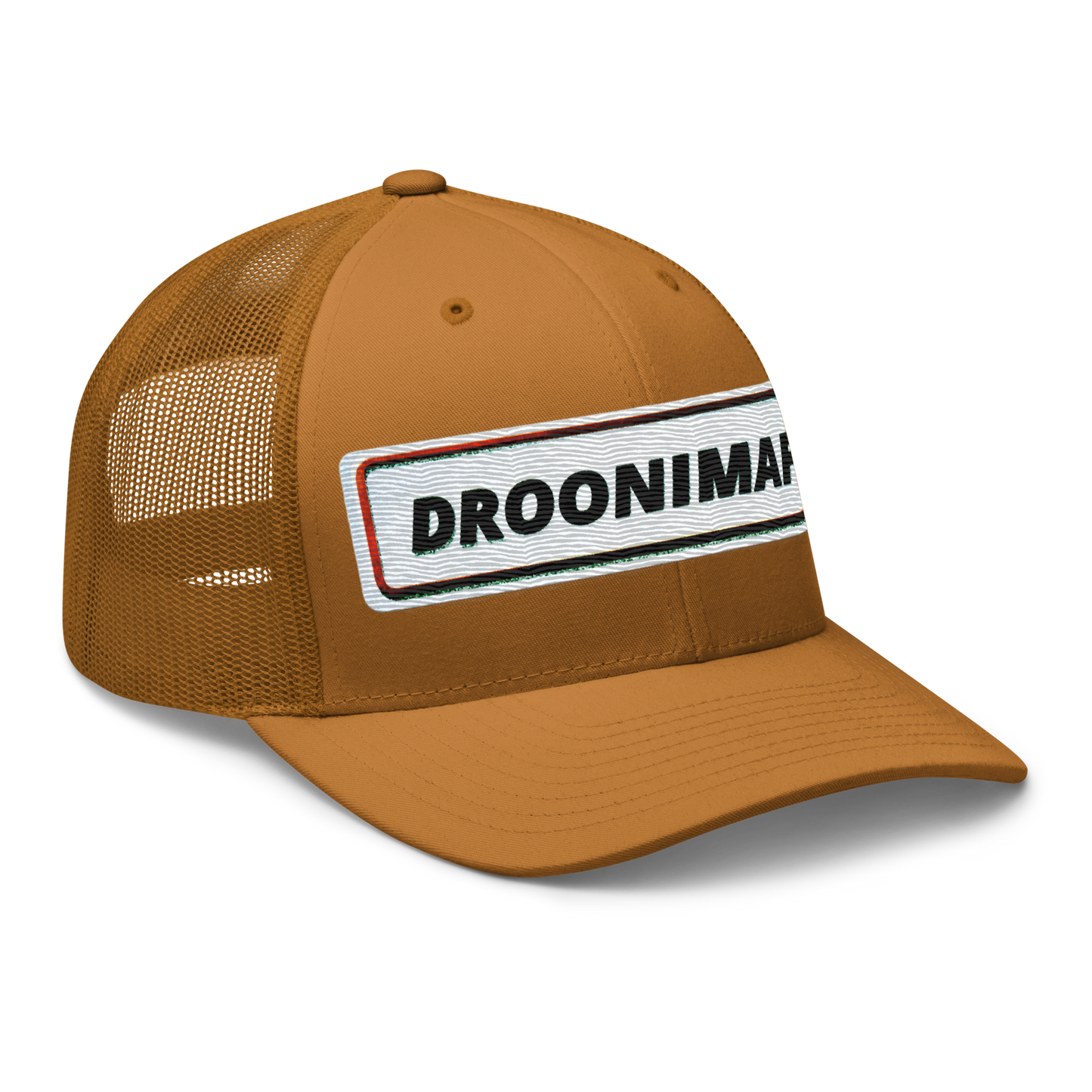 Droonimafia I Retro trucker-snapback lippis –  brodeerattu