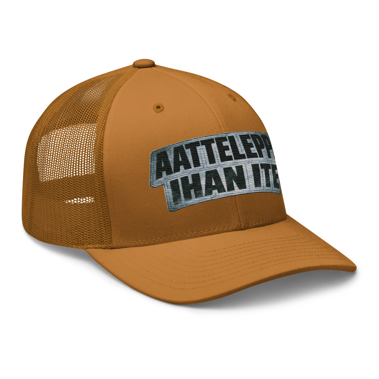 Aatteleppa ihan ite - Snapback Retro Trucker lippis - V1