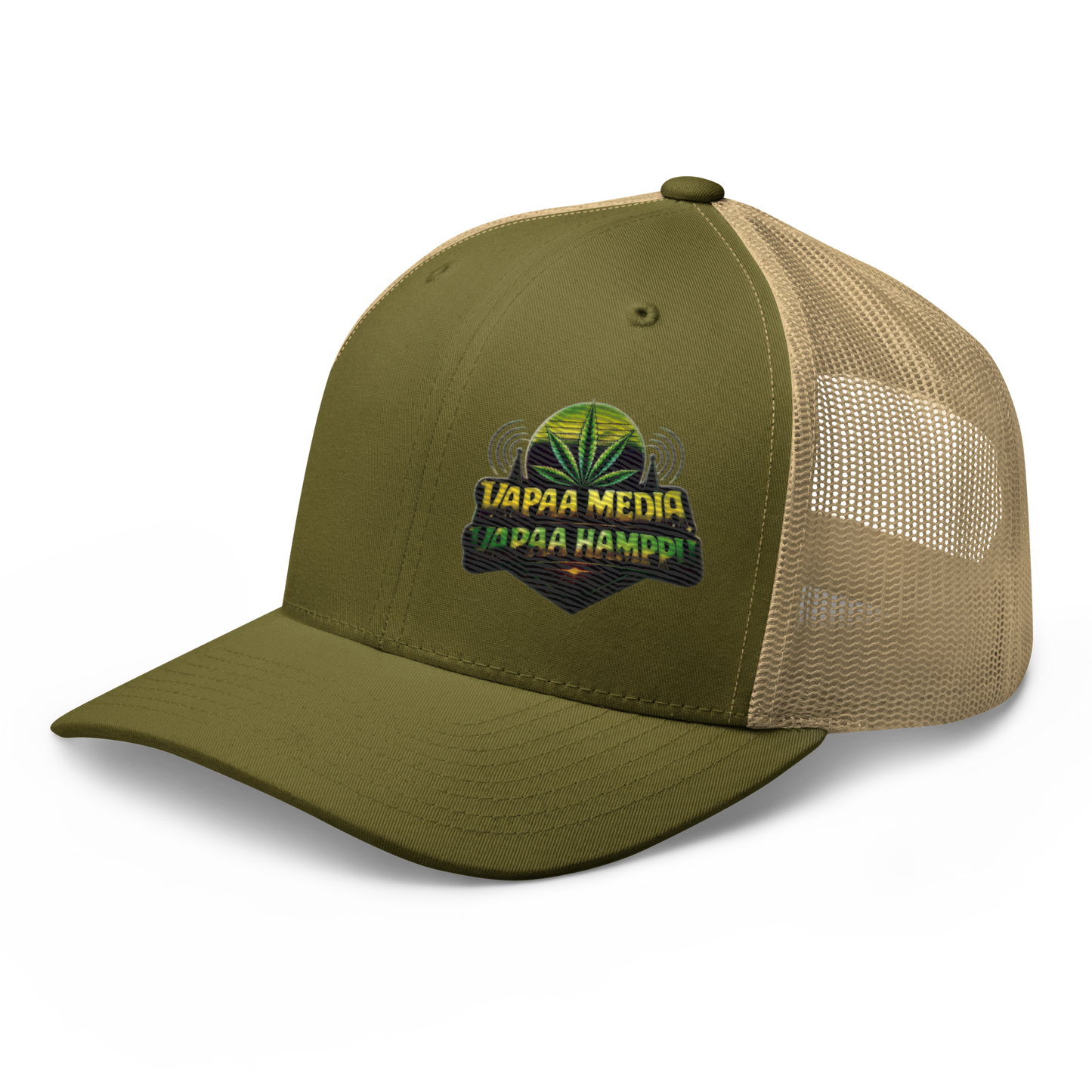 Vapaa media vapaa hamppu - Snapback Retro Trucker lippis - V1