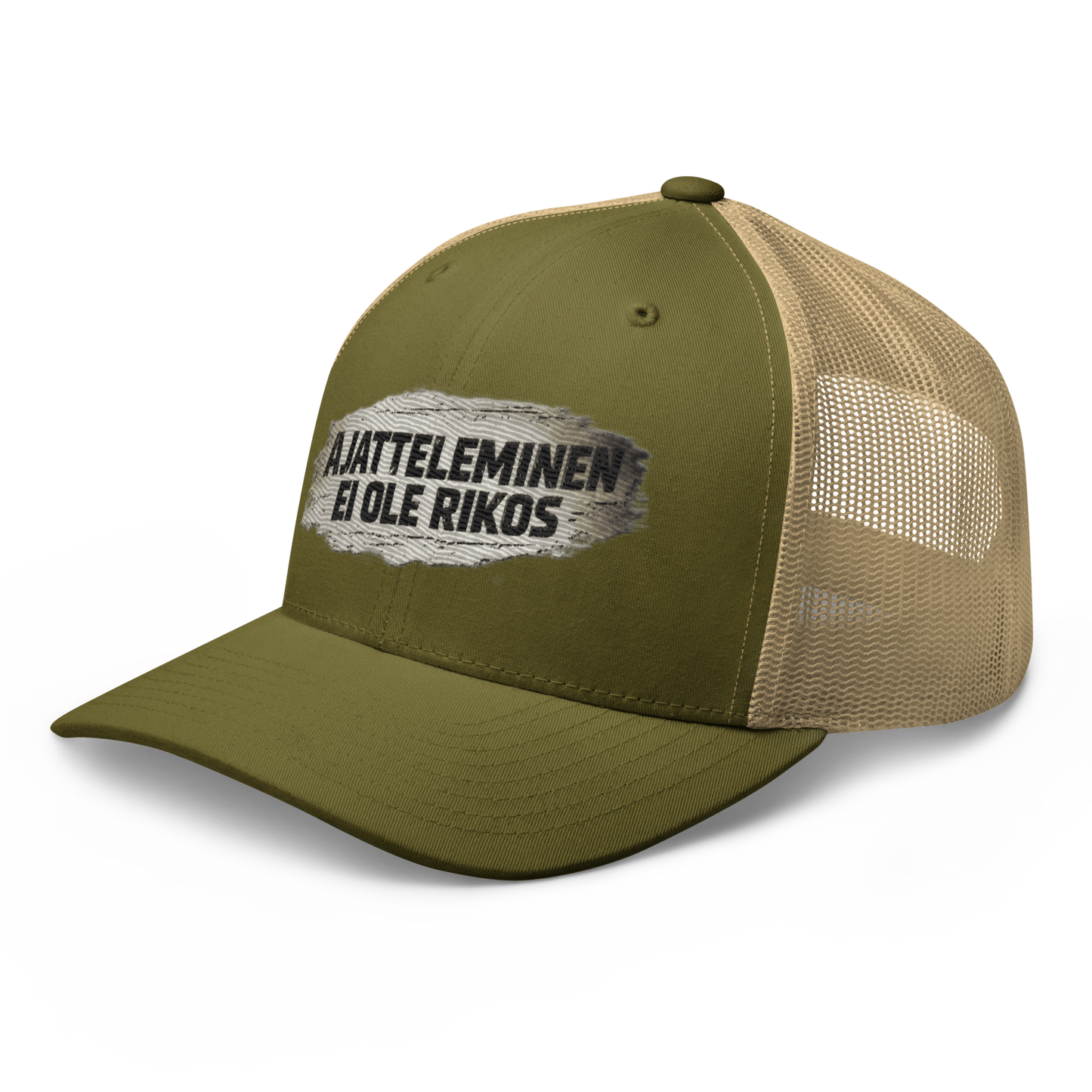 Ajatteleminen ei ole rikos - Snapback Retro Trucker lippis - V1