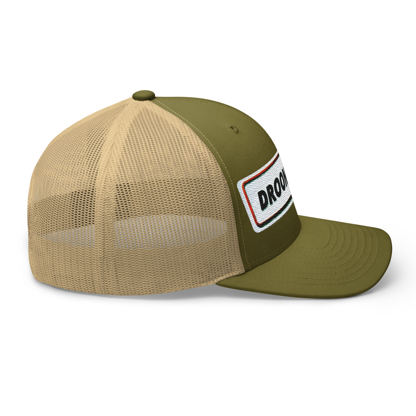 Droonimafia I Retro trucker-snapback lippis –  brodeerattu