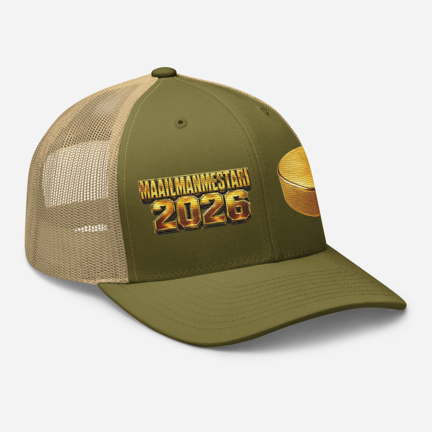 Maailmanmestari 2026 - V1 Brodeerattu - Snapback Retro Trucker lippis