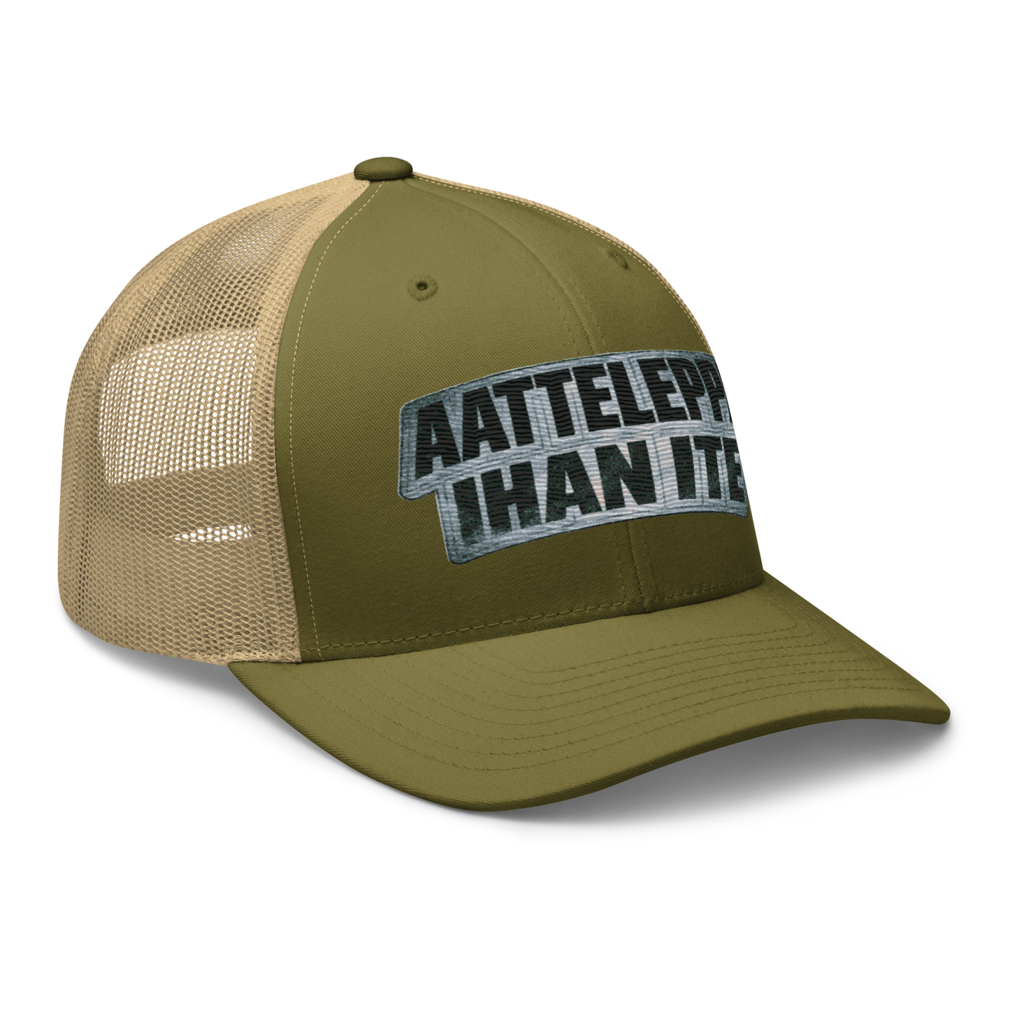 Aatteleppa ihan ite - Snapback Retro Trucker lippis - V1