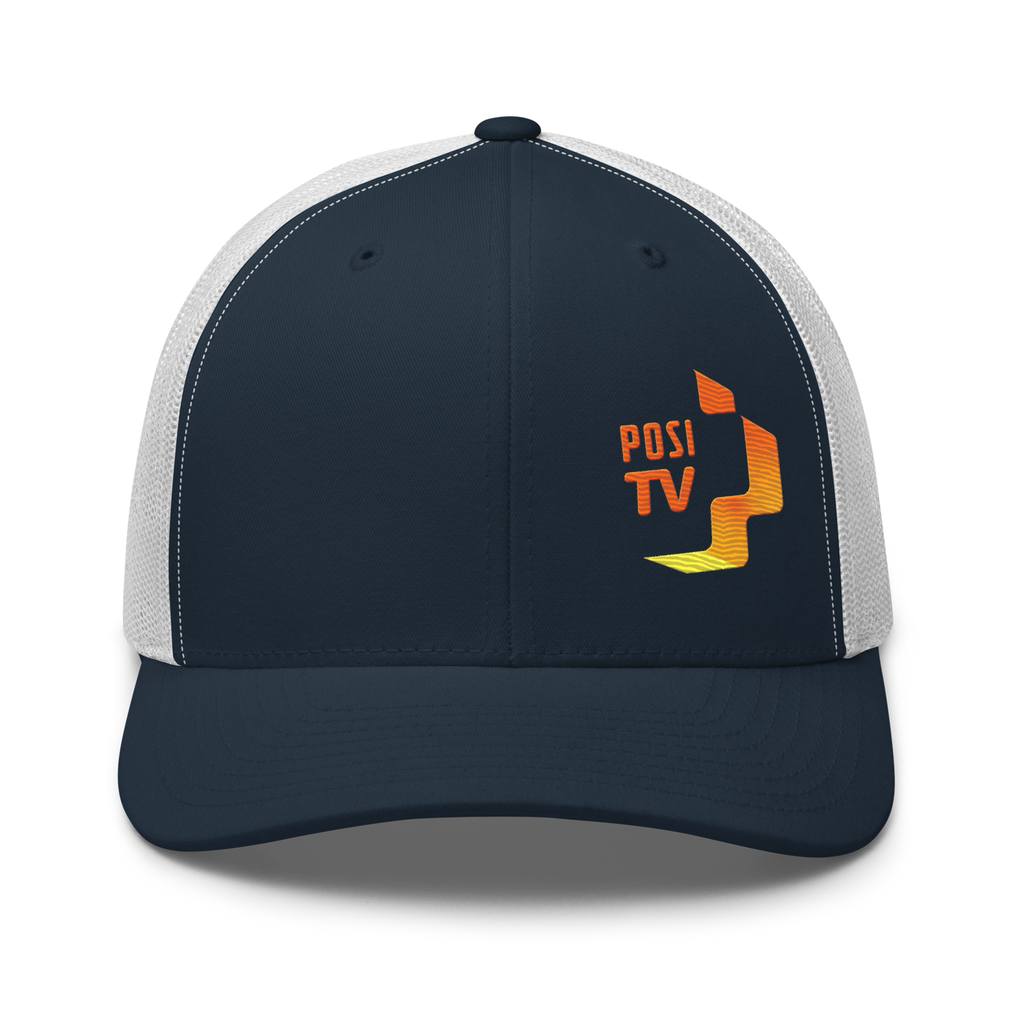 Posi Original logo Snapback Retro Trucker lippis - Brodeerattu
