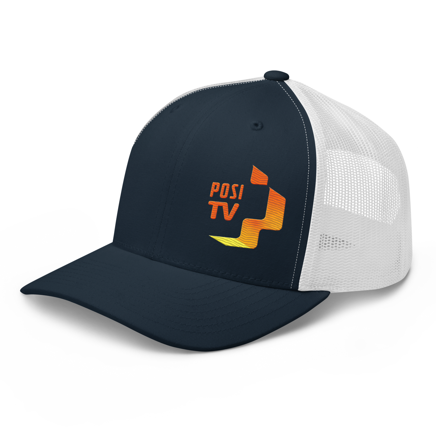Posi Original logo Snapback Retro Trucker lippis - Brodeerattu
