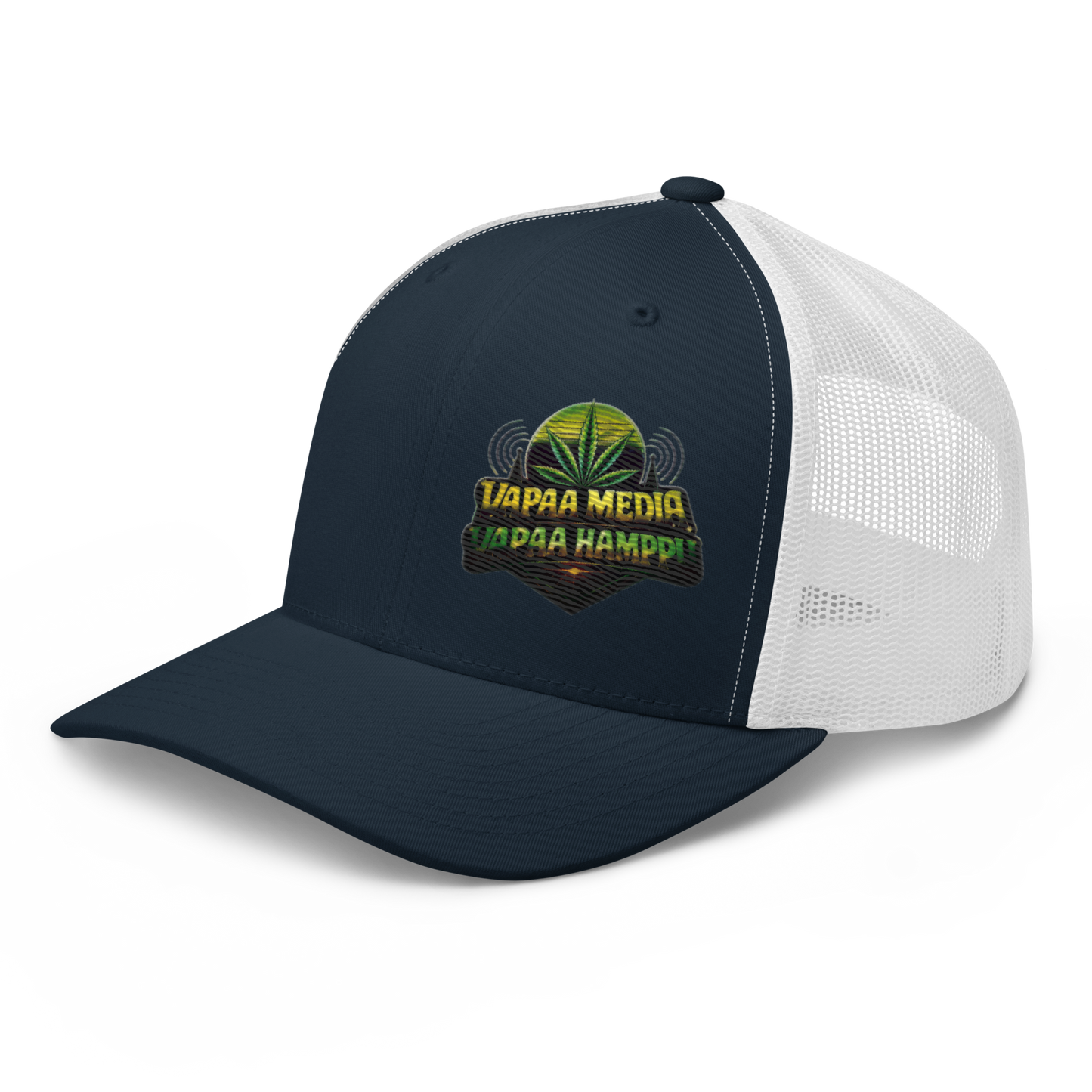 Vapaa media vapaa hamppu - Snapback Retro Trucker lippis - V1