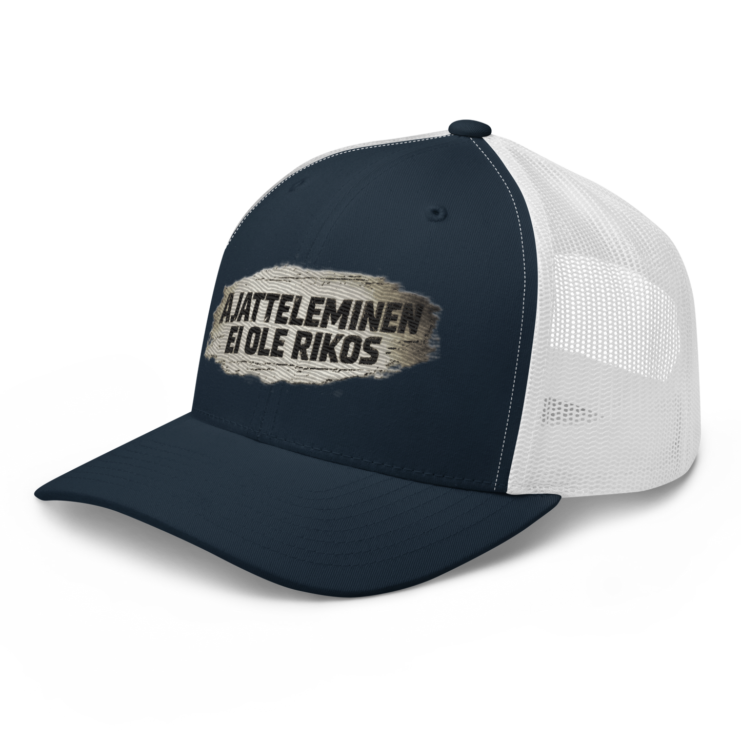 Ajatteleminen ei ole rikos - Snapback Retro Trucker lippis - V1