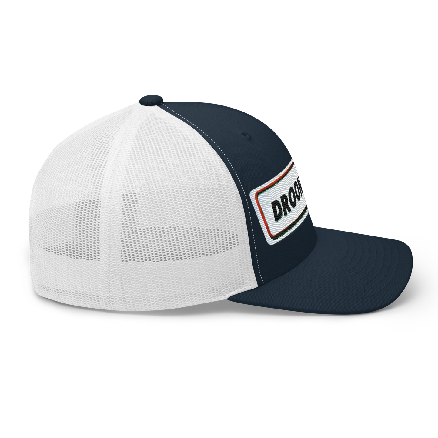 Droonimafia I Retro trucker-snapback lippis –  brodeerattu