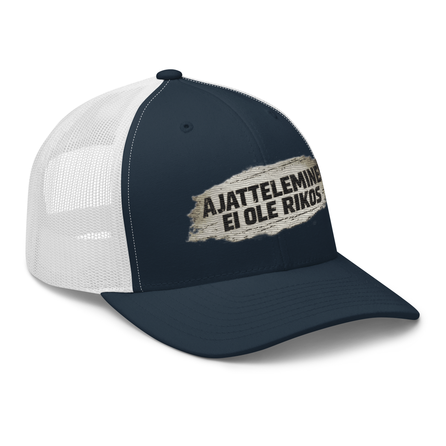 Ajatteleminen ei ole rikos - Snapback Retro Trucker lippis - V1