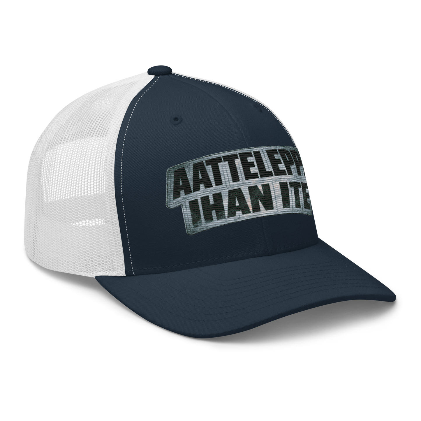 Aatteleppa ihan ite - Snapback Retro Trucker lippis - V1