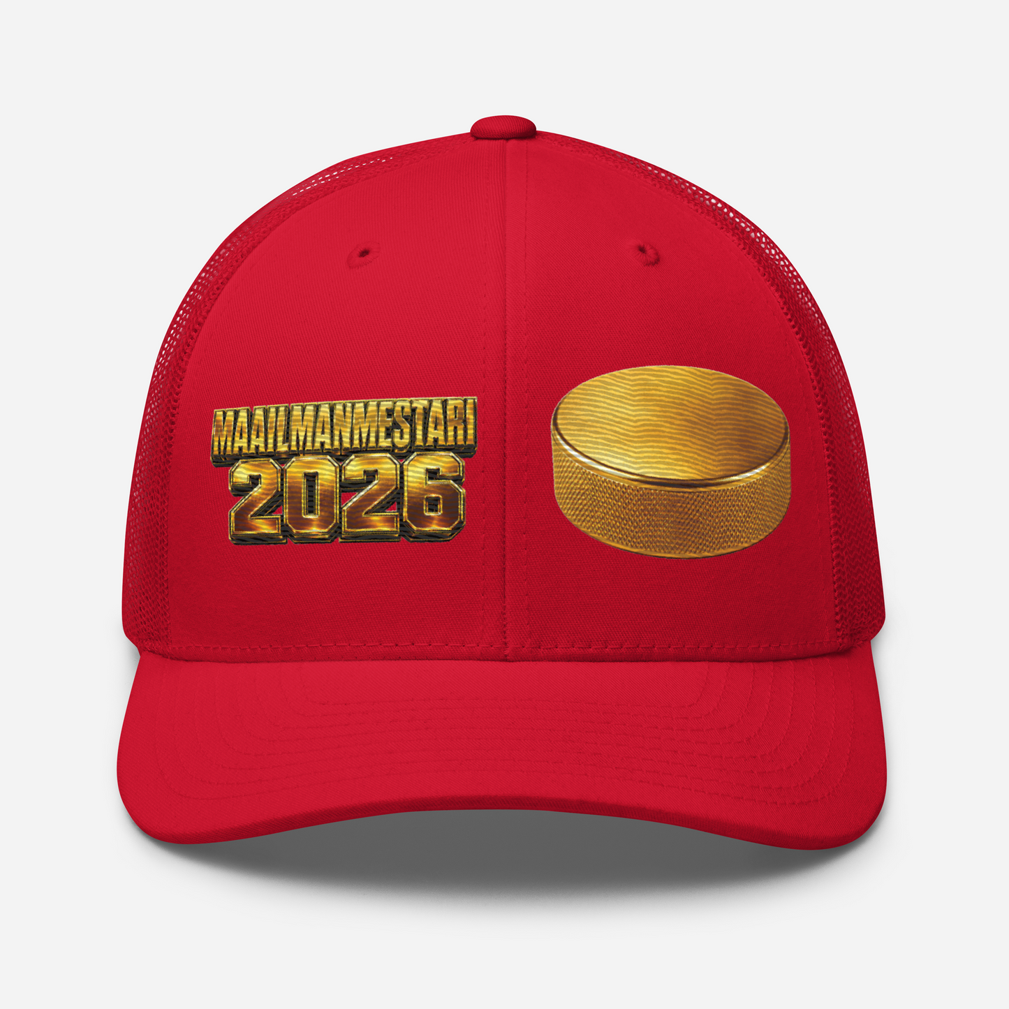 Maailmanmestari 2026 - V1 Brodeerattu - Snapback Retro Trucker lippis