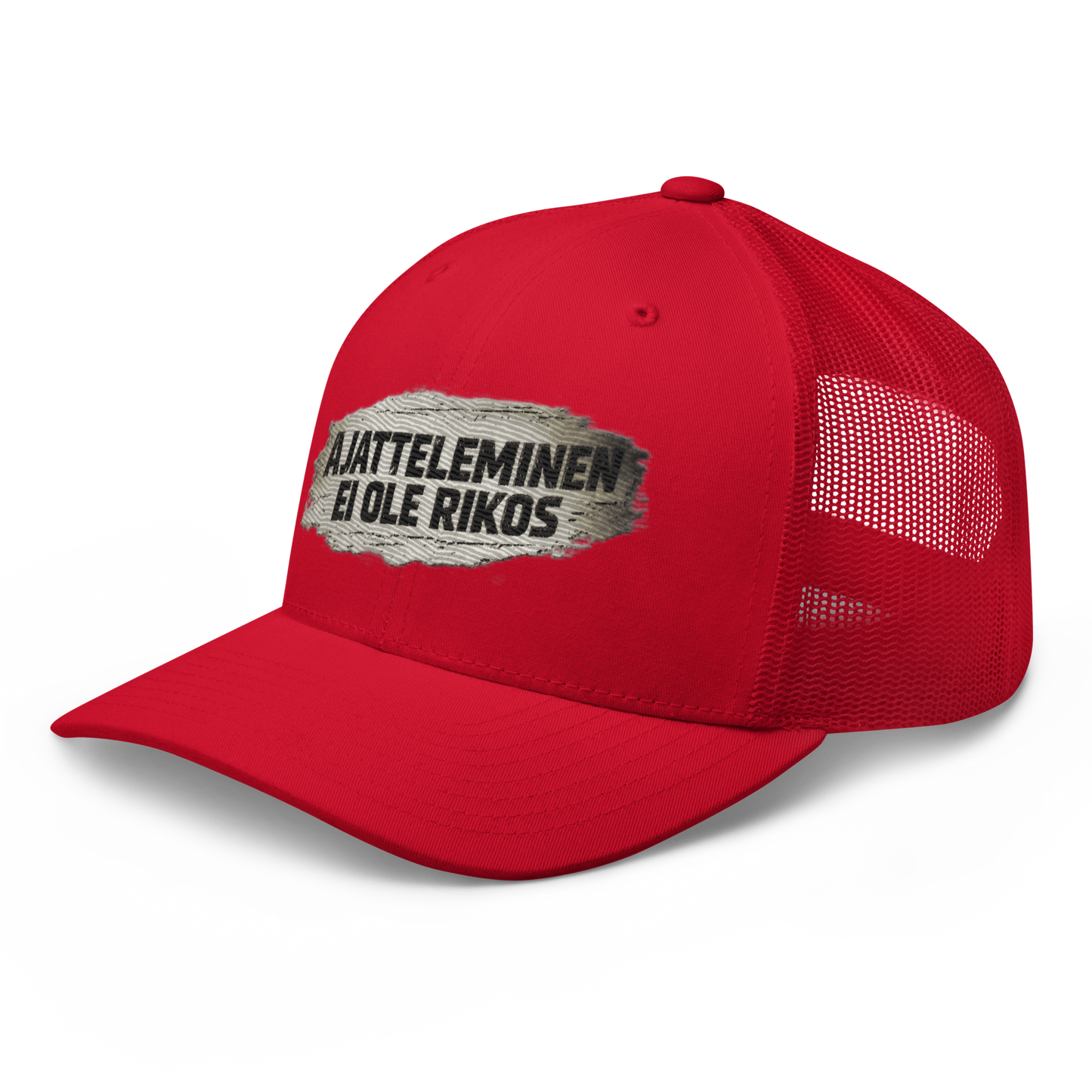 Ajatteleminen ei ole rikos - Snapback Retro Trucker lippis - V1