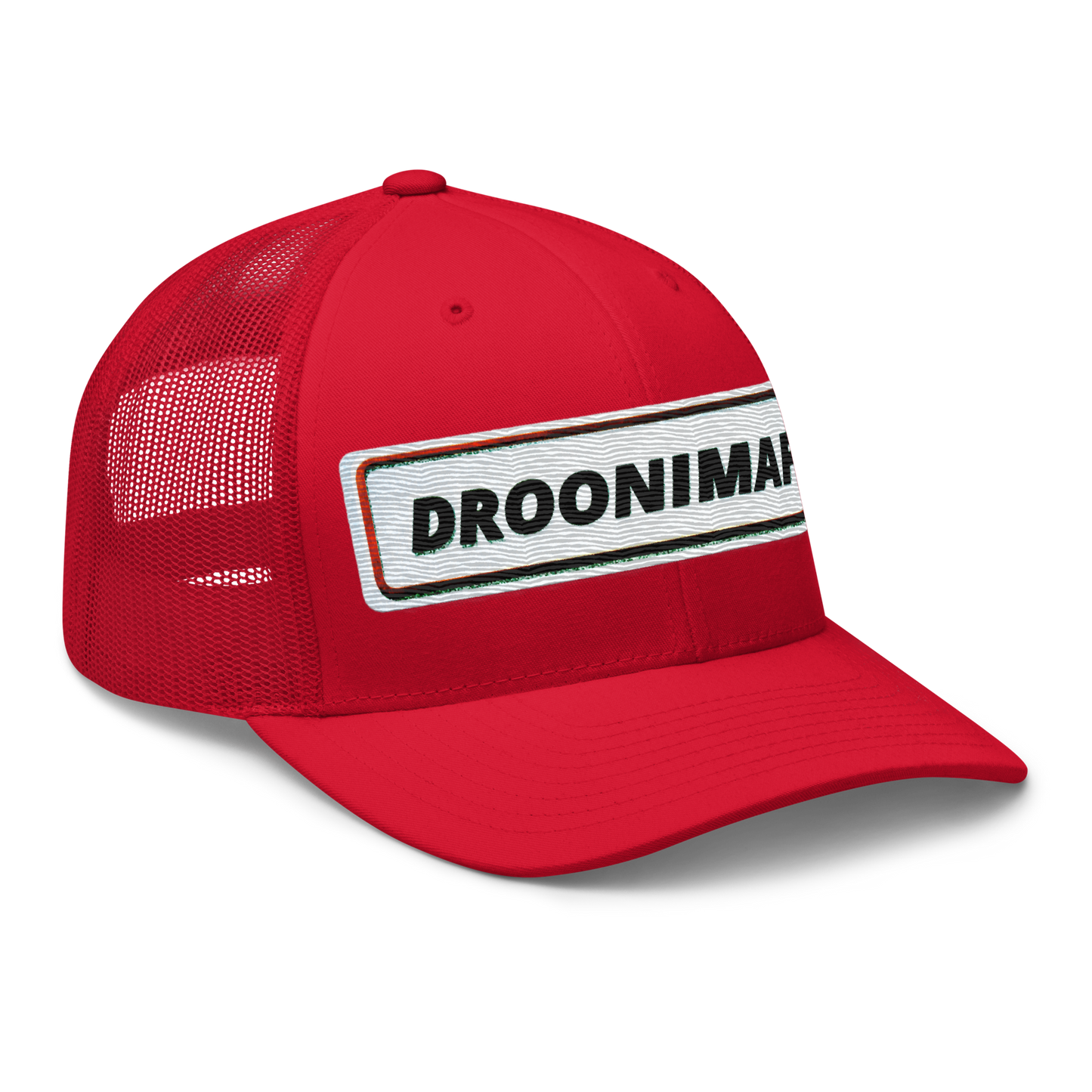 Droonimafia I Retro trucker-snapback lippis –  brodeerattu