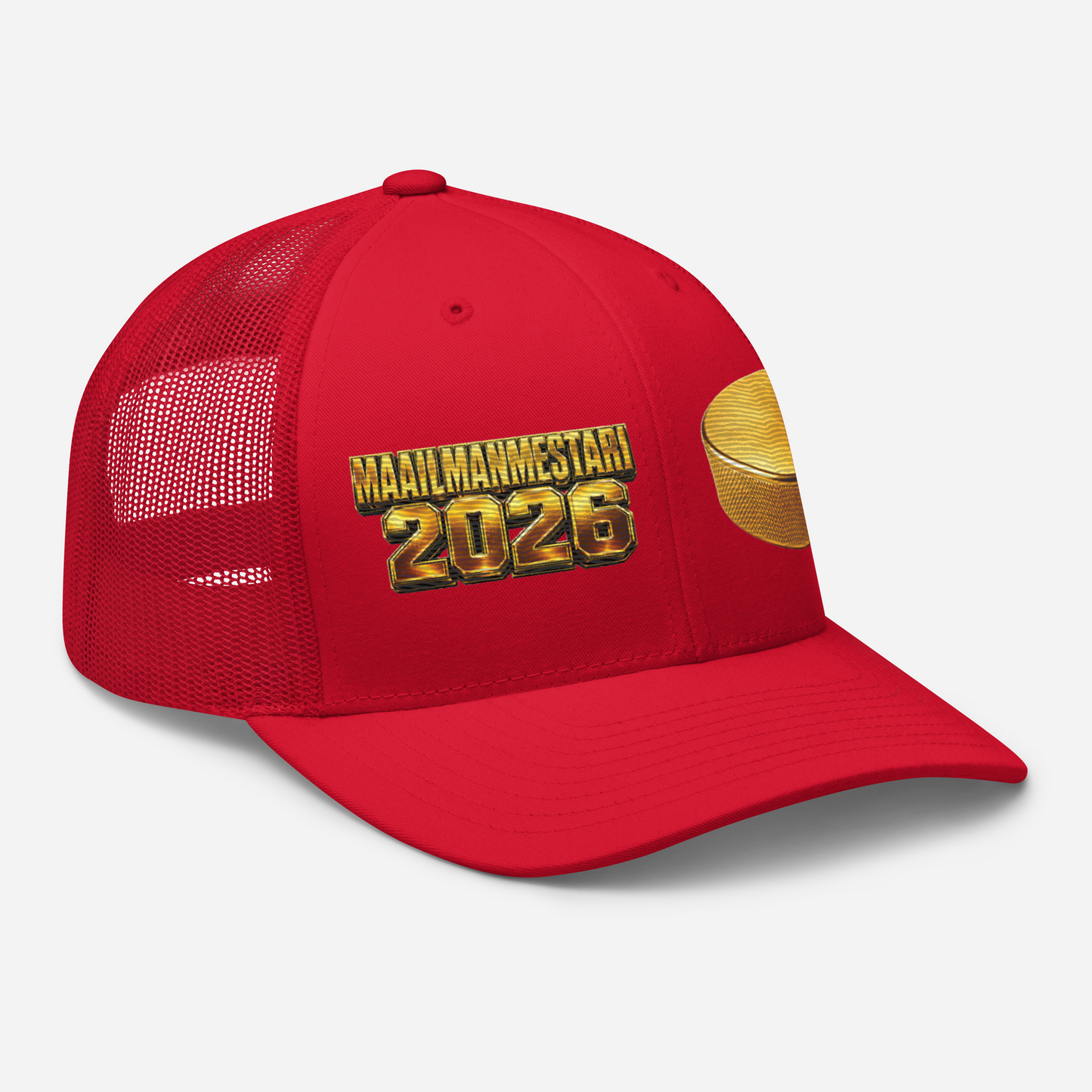 Maailmanmestari 2026 - V1 Brodeerattu - Snapback Retro Trucker lippis