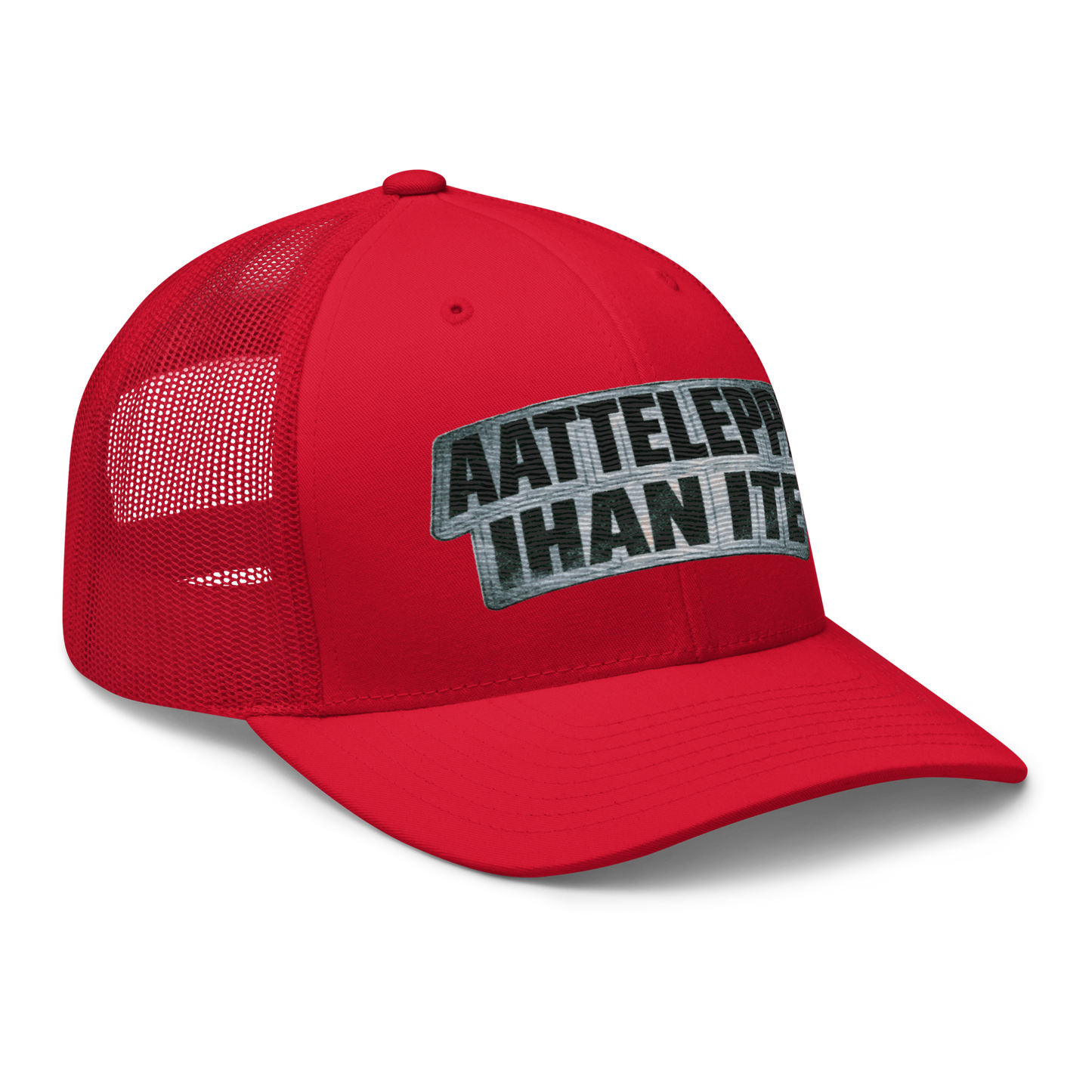 Aatteleppa ihan ite - Snapback Retro Trucker lippis - V1