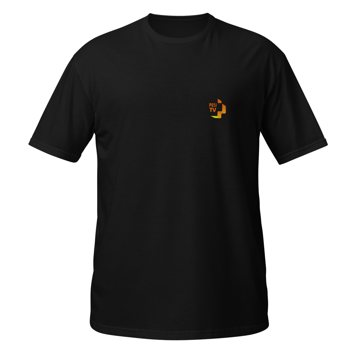 Klassinen t-paita - Logo edessä vas. (oranssi)