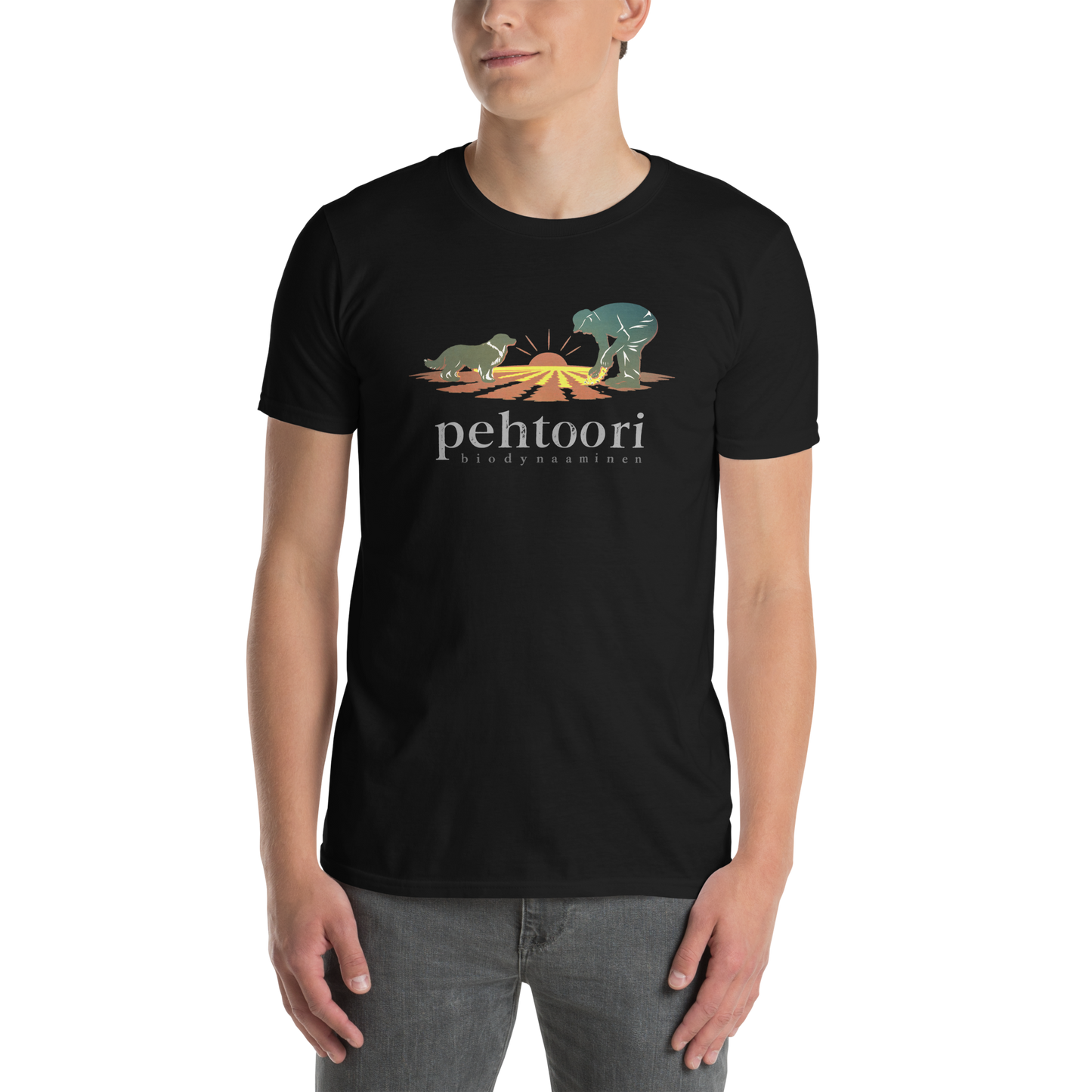 Pehtoori biodynaaminen - CLASSIC t-paita - KUVA & TEKSTI