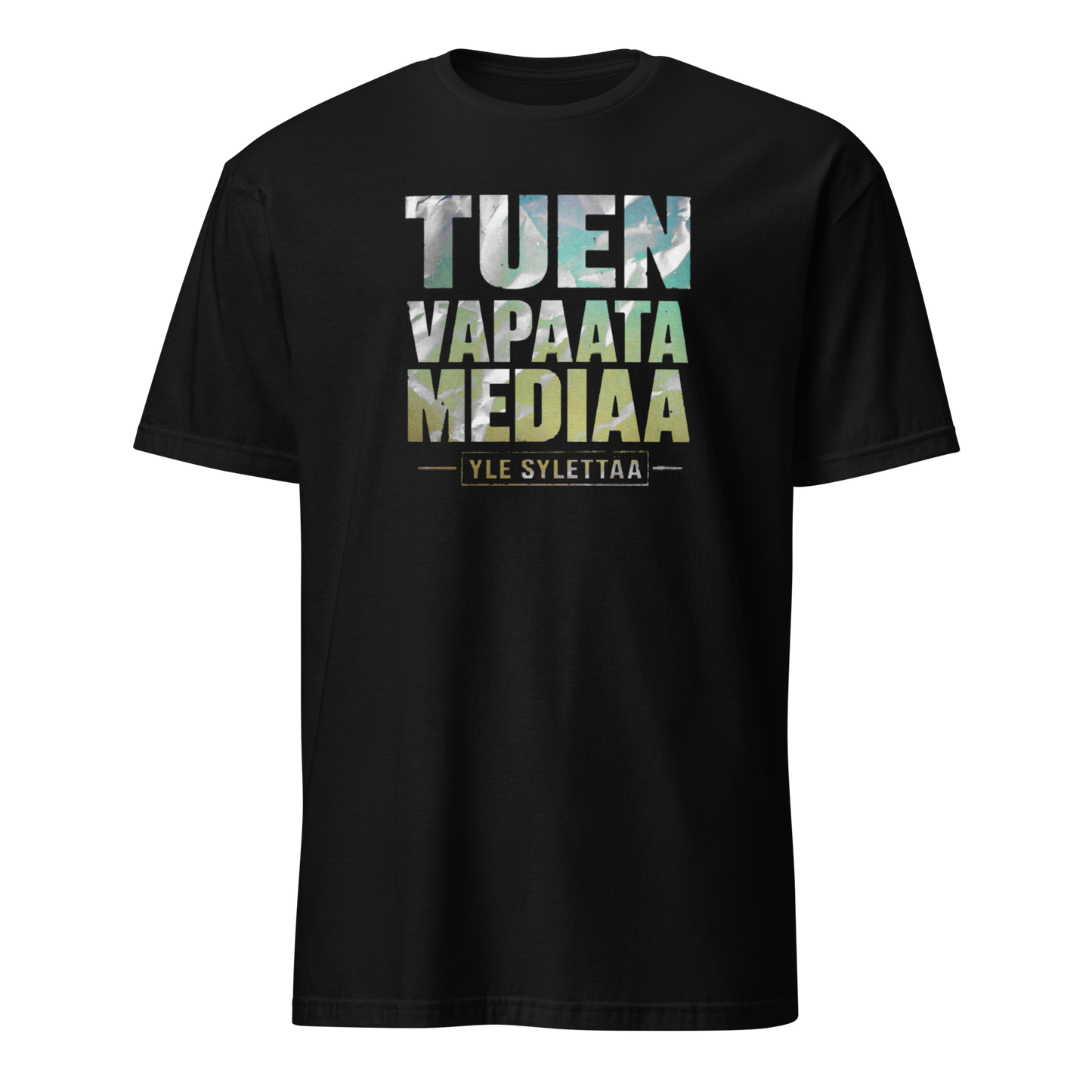 Tuen vapaata mediaa - YLE sylettää - V1 - DTF - Classic t-paita