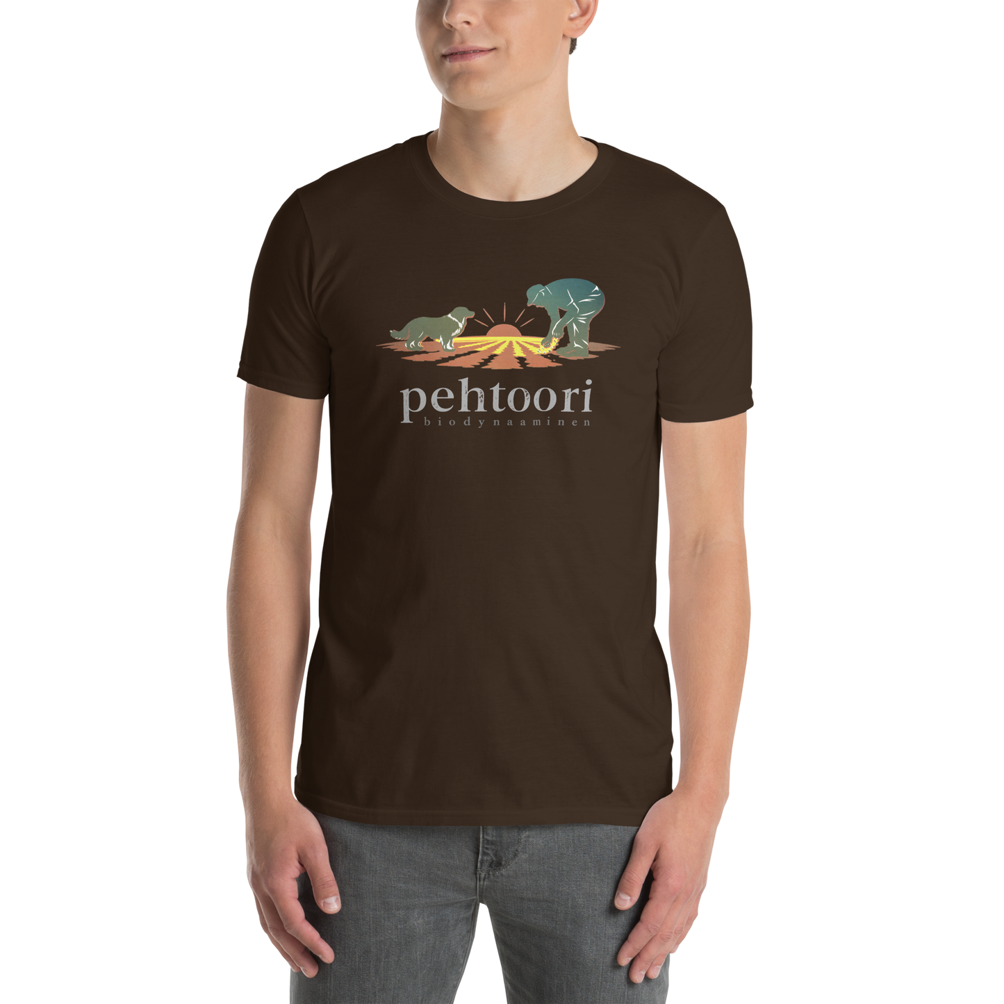 Pehtoori biodynaaminen - CLASSIC t-paita - KUVA & TEKSTI