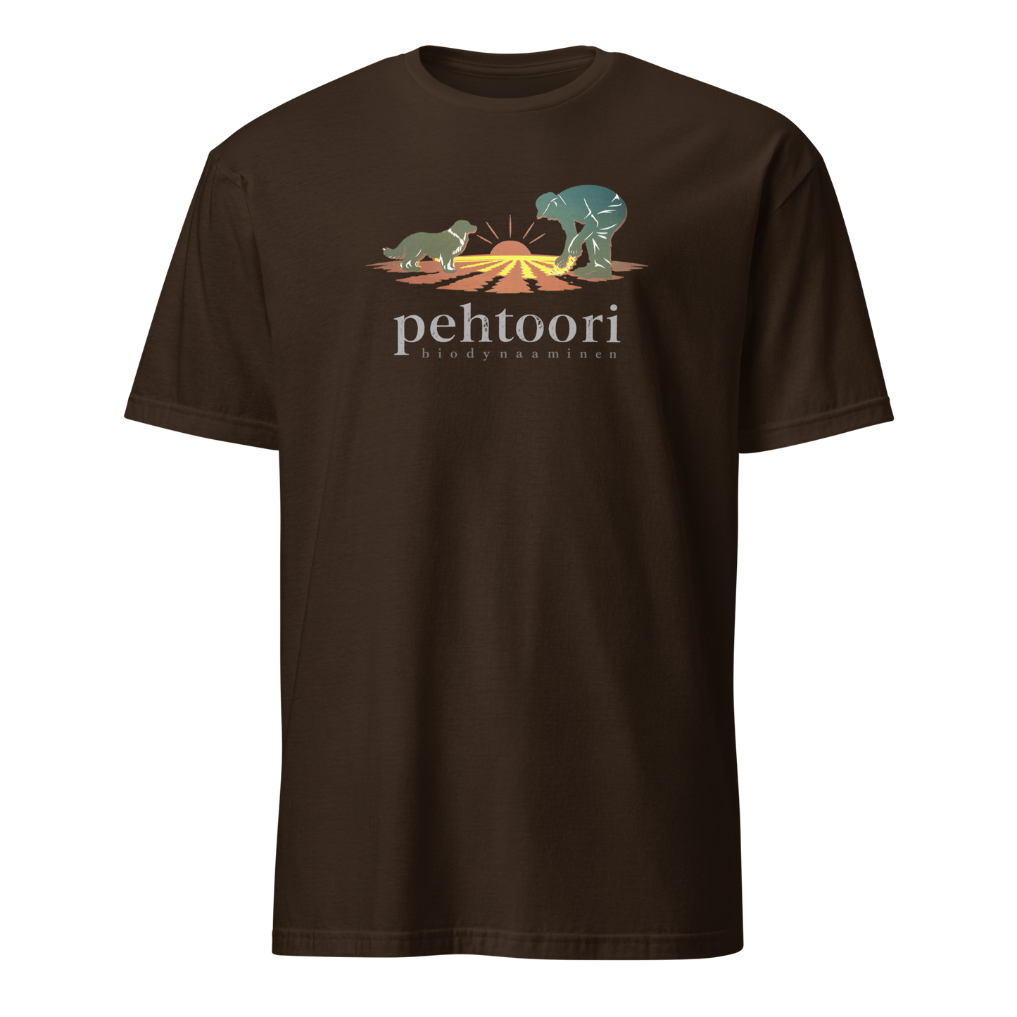 Pehtoori biodynaaminen - CLASSIC t-paita - KUVA & TEKSTI