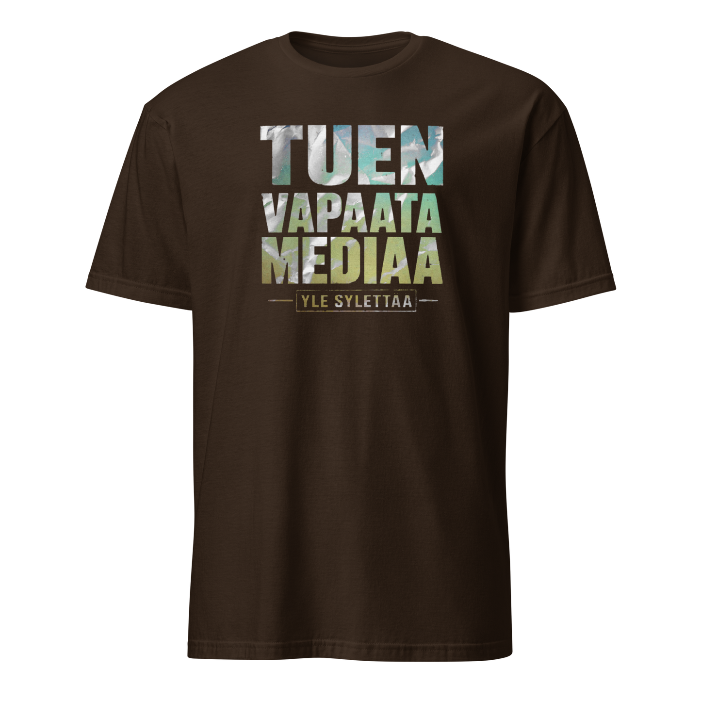 Tuen vapaata mediaa - YLE sylettää - V1 - DTF - Classic t-paita