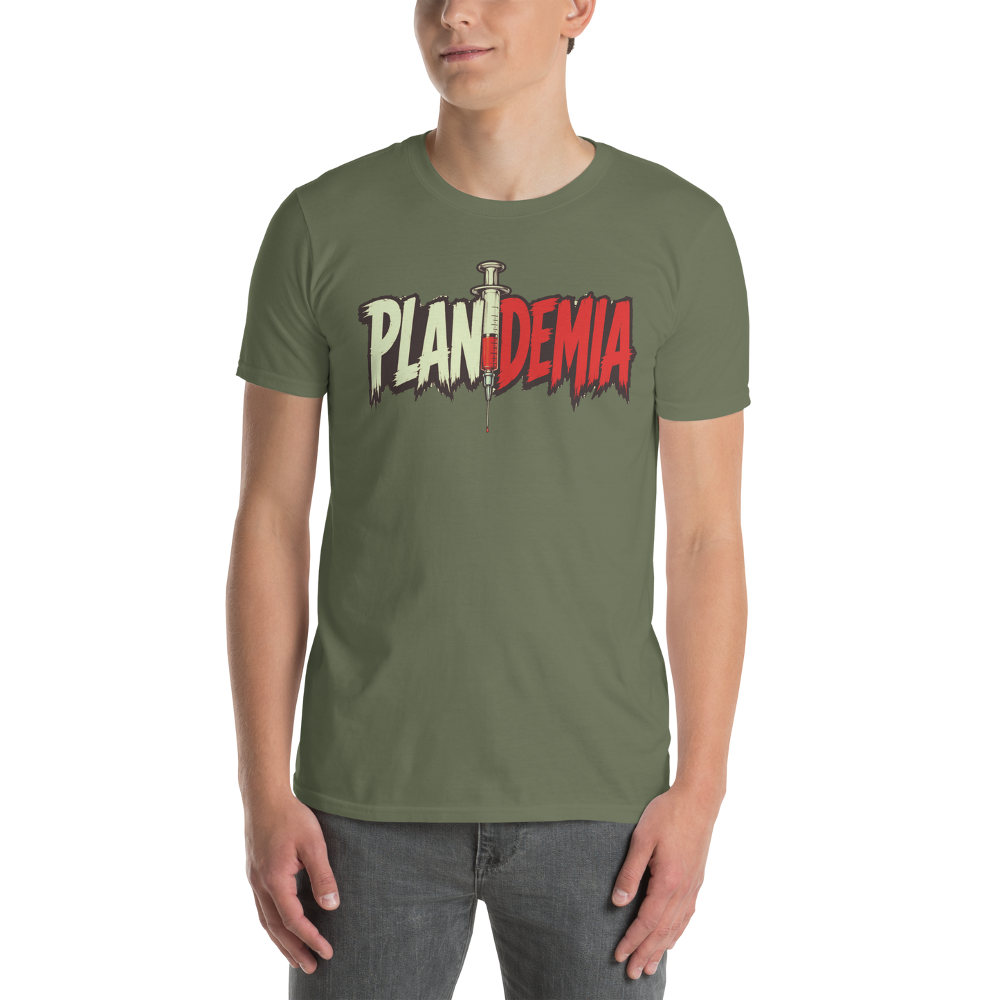 Plandemia Classic t-paita - V1 DTG