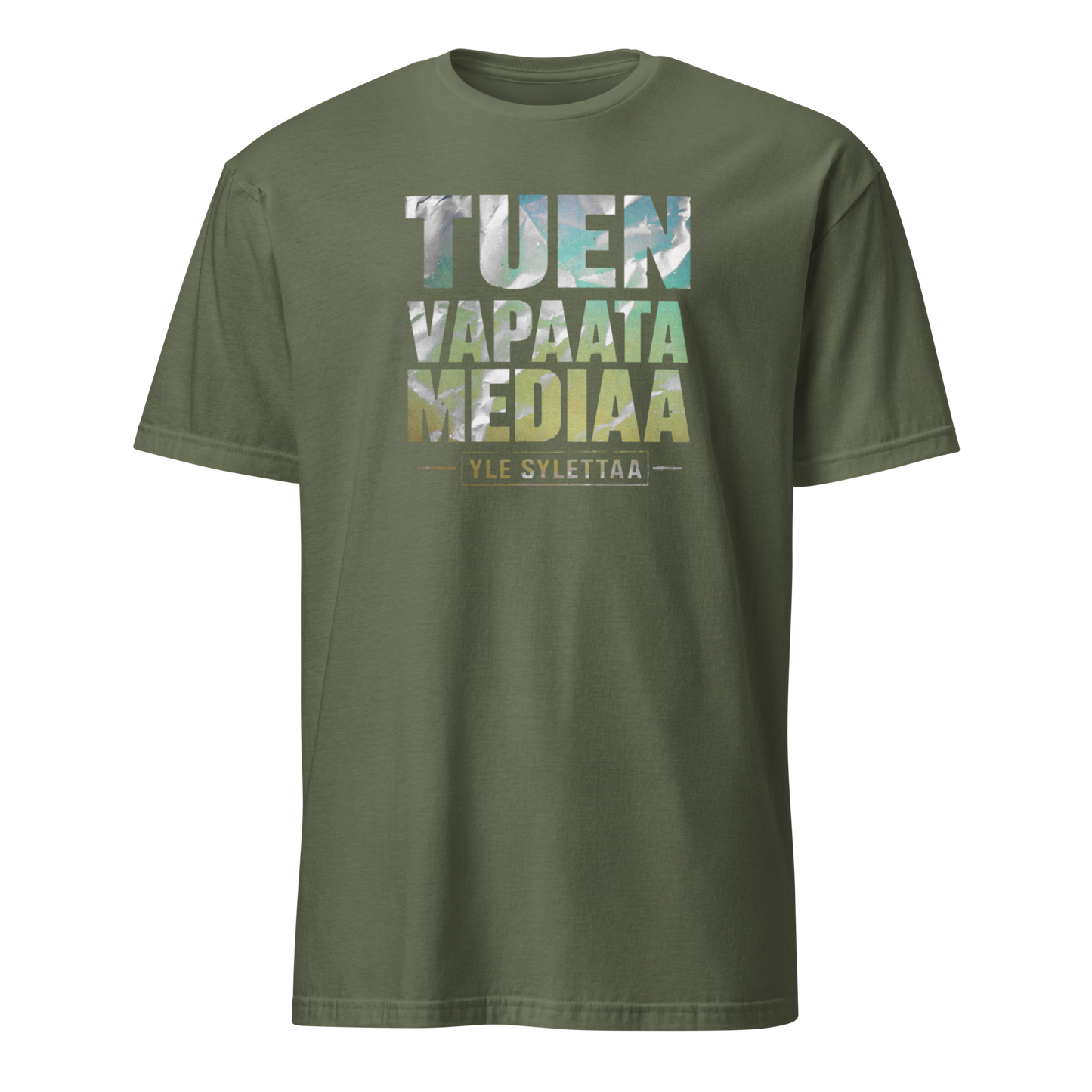 Tuen vapaata mediaa - YLE sylettää - V1 - DTF - Classic t-paita