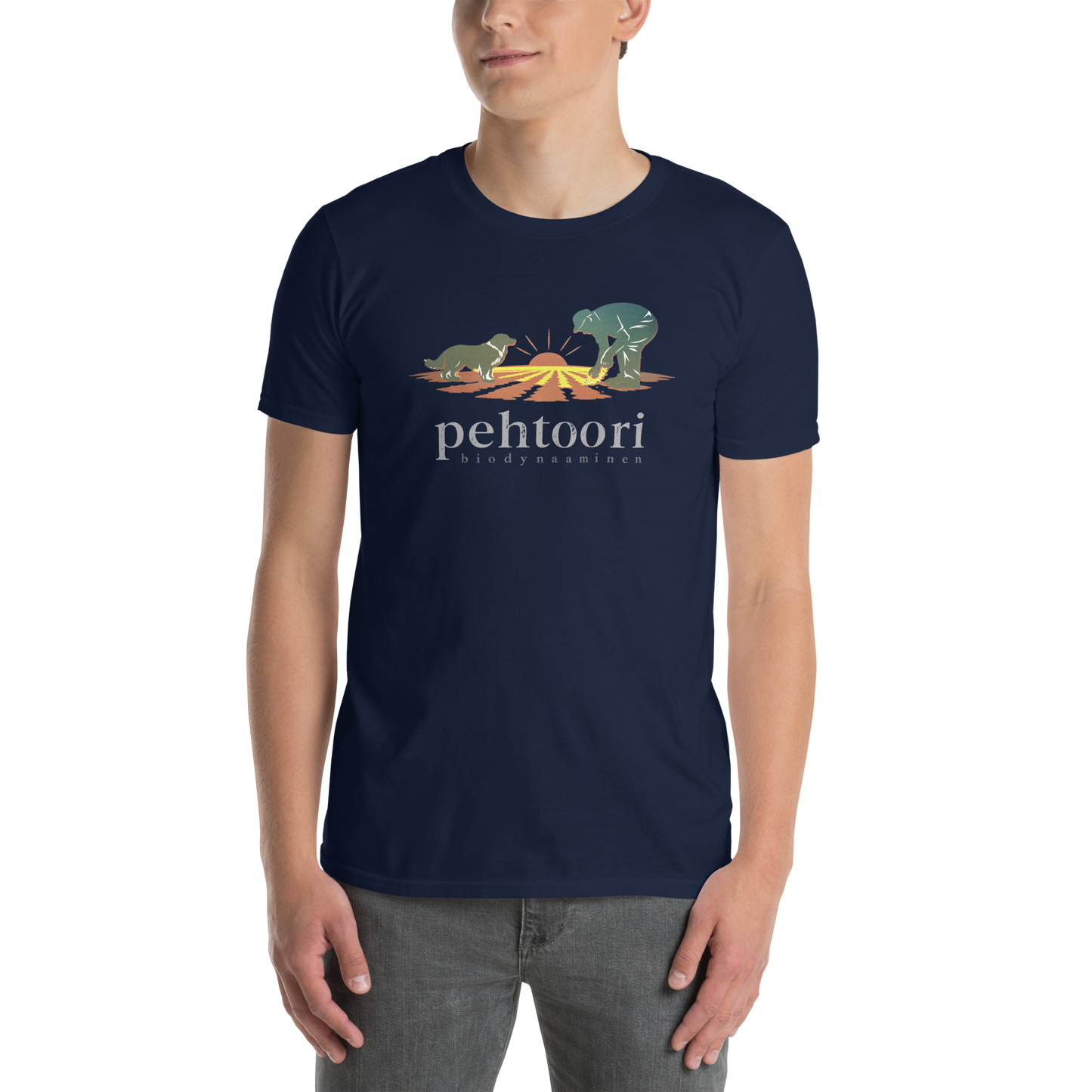Pehtoori biodynaaminen - CLASSIC t-paita - KUVA & TEKSTI