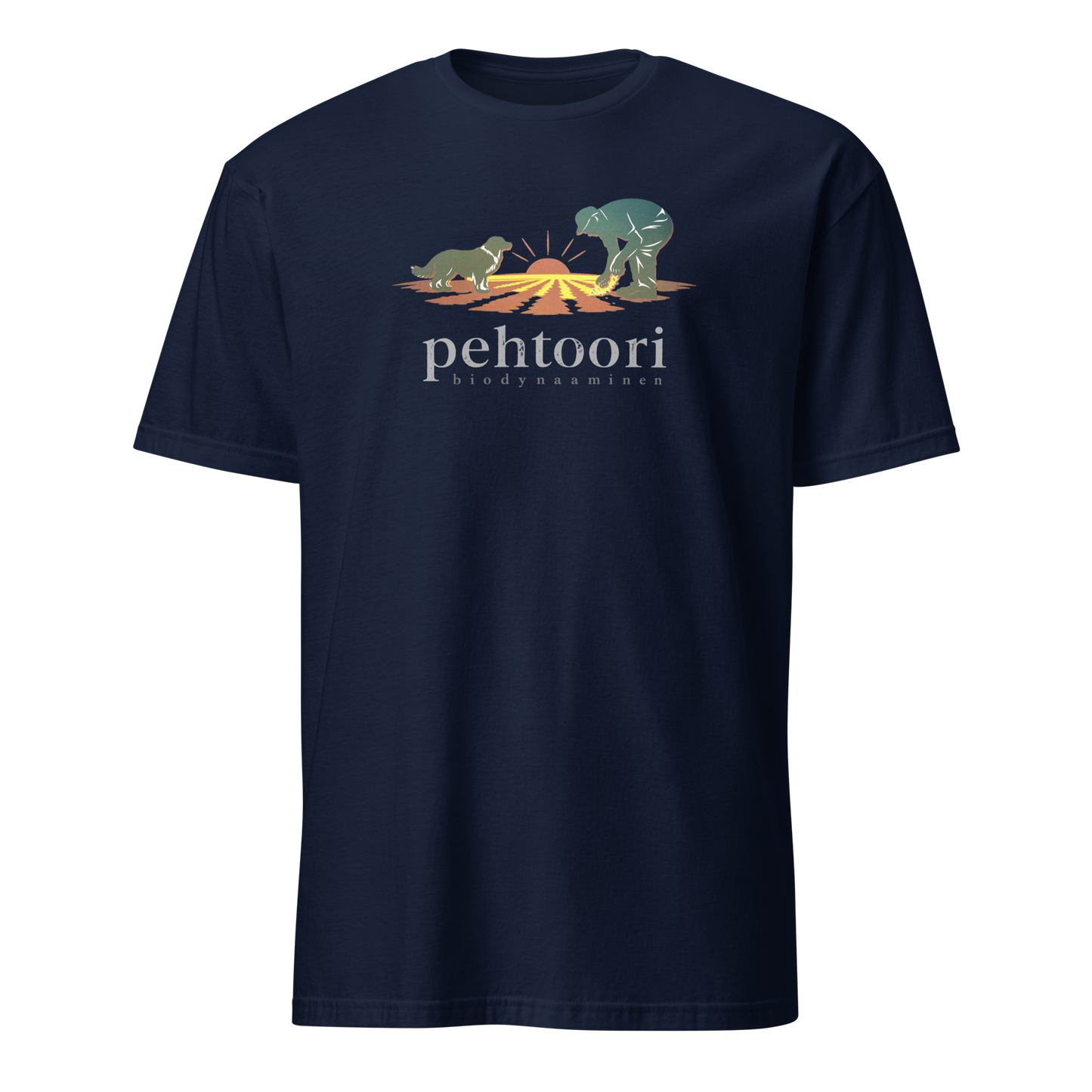 Pehtoori biodynaaminen - CLASSIC t-paita - KUVA & TEKSTI