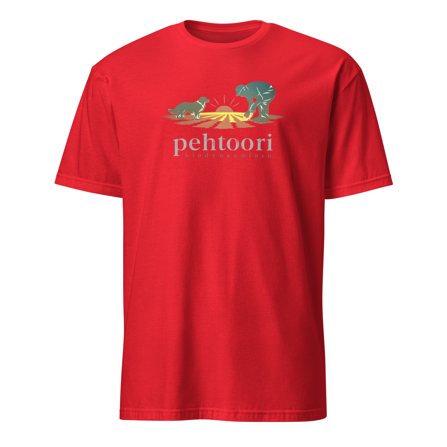 Pehtoori biodynaaminen - CLASSIC t-paita - KUVA & TEKSTI