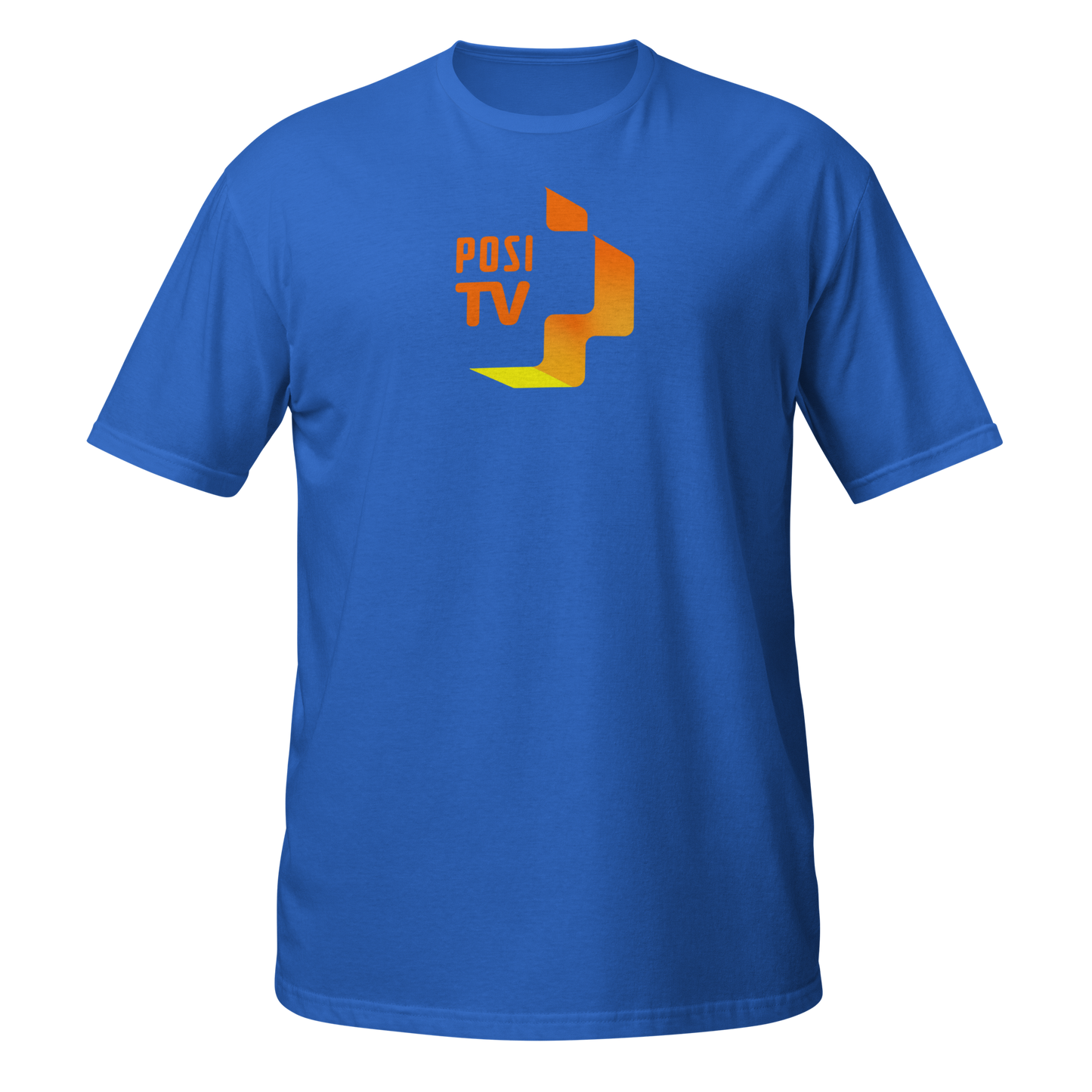 Klassinen t-paita - Logo edessä keskellä (oranssi)