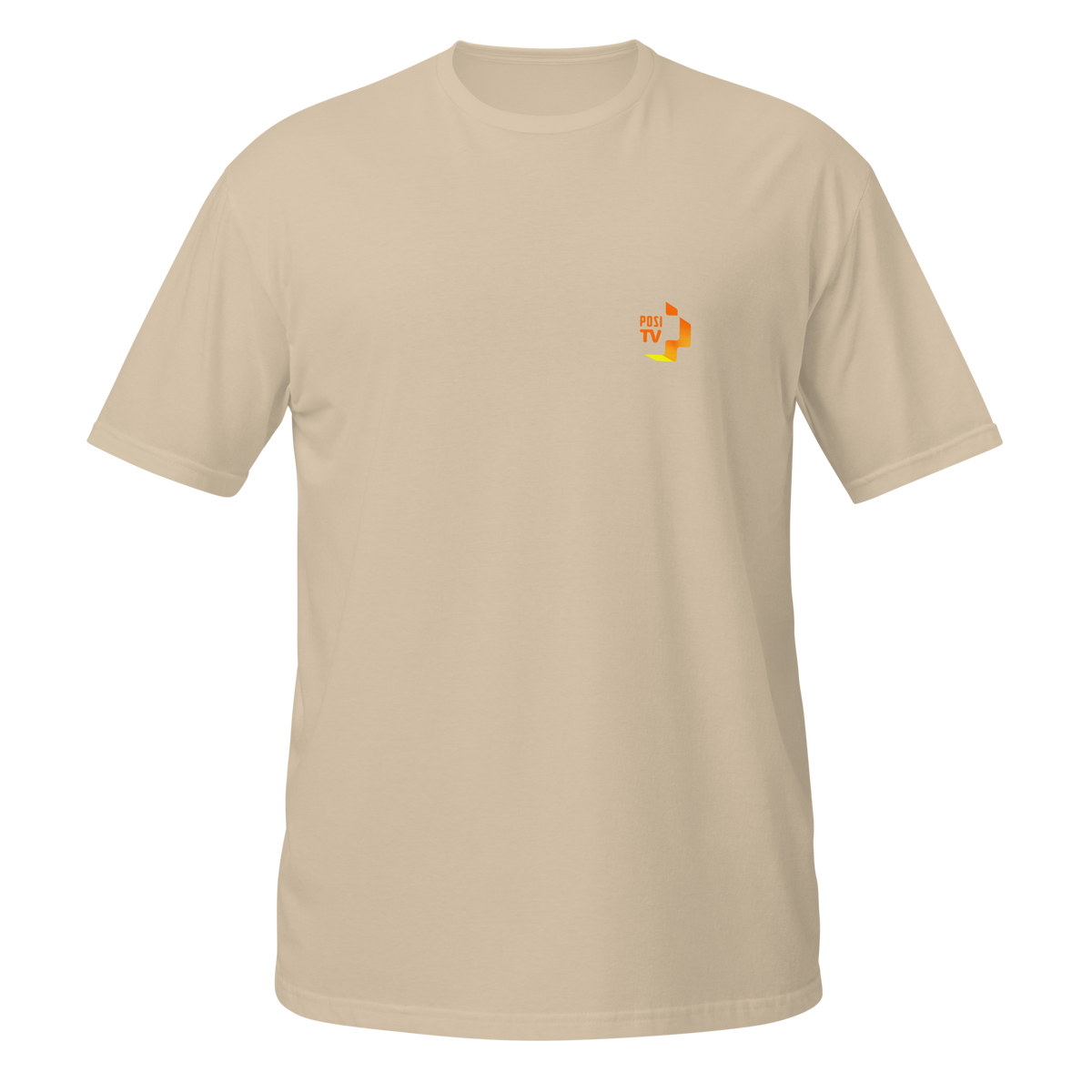 Klassinen t-paita - Logo edessä vas. (oranssi)