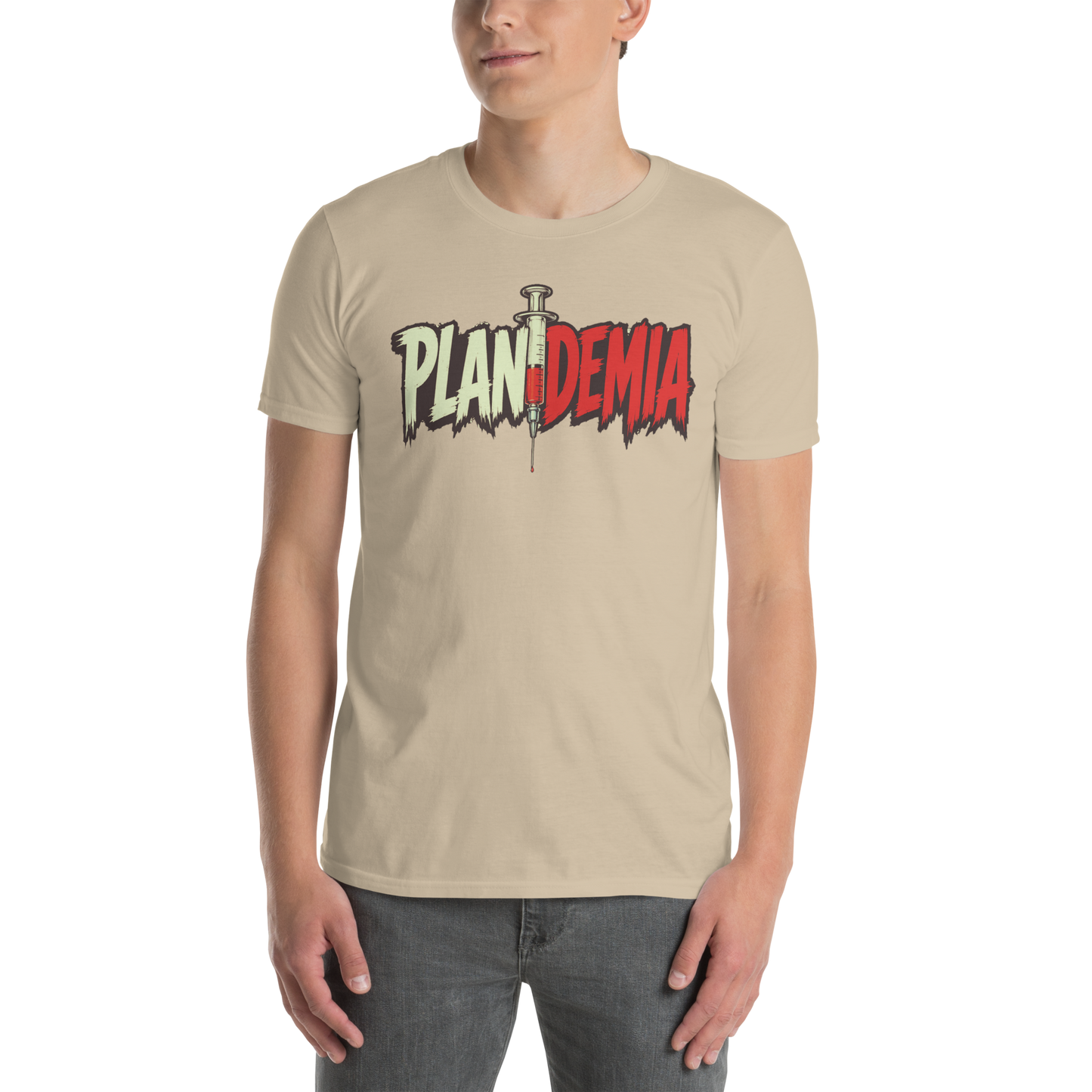 Plandemia Classic t-paita - V1 DTG