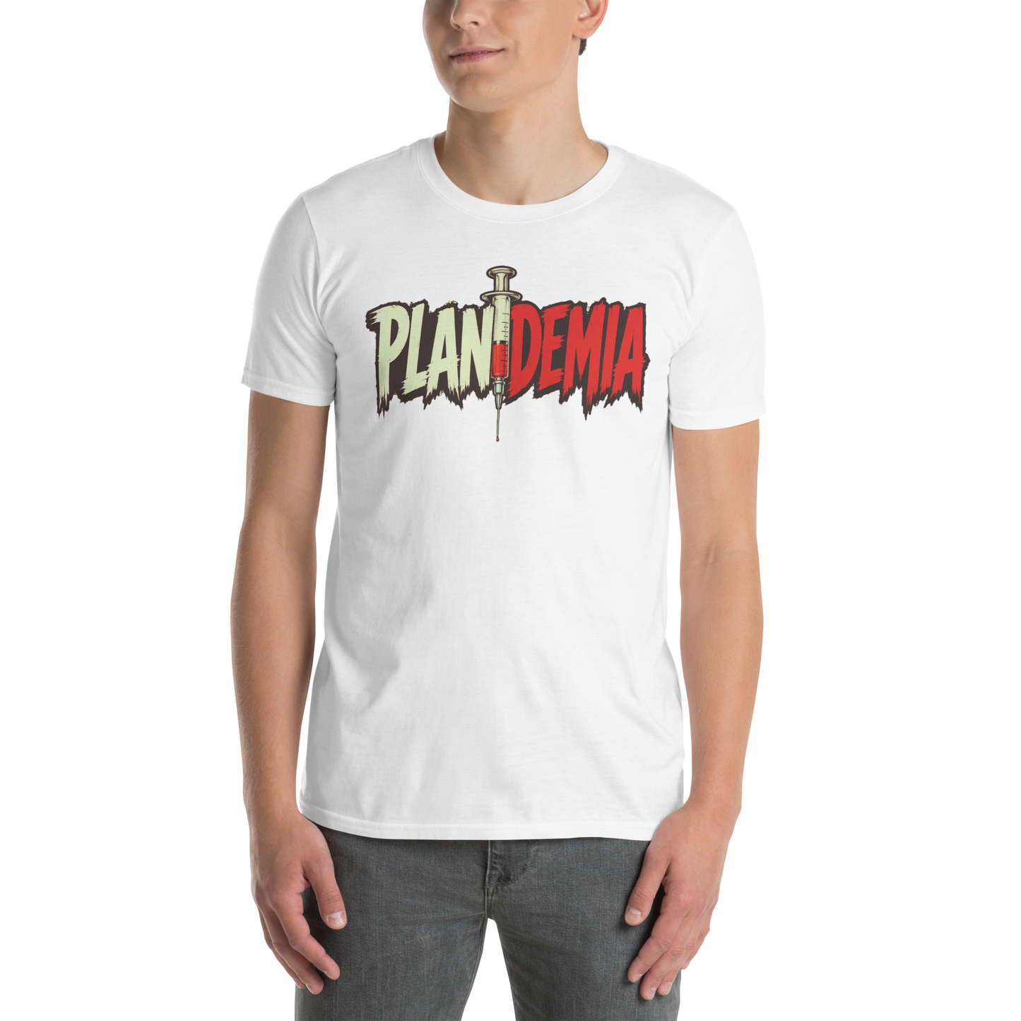 Plandemia Classic t-paita - V1 DTG