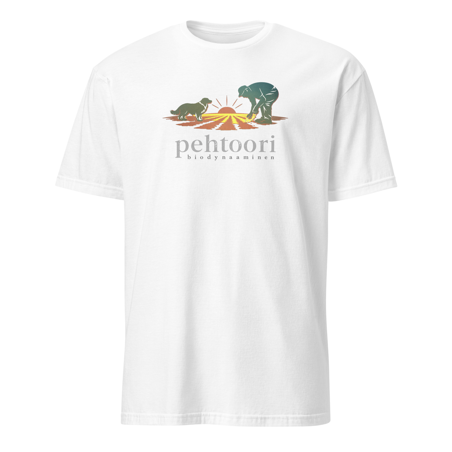 Pehtoori biodynaaminen - CLASSIC t-paita - KUVA & TEKSTI