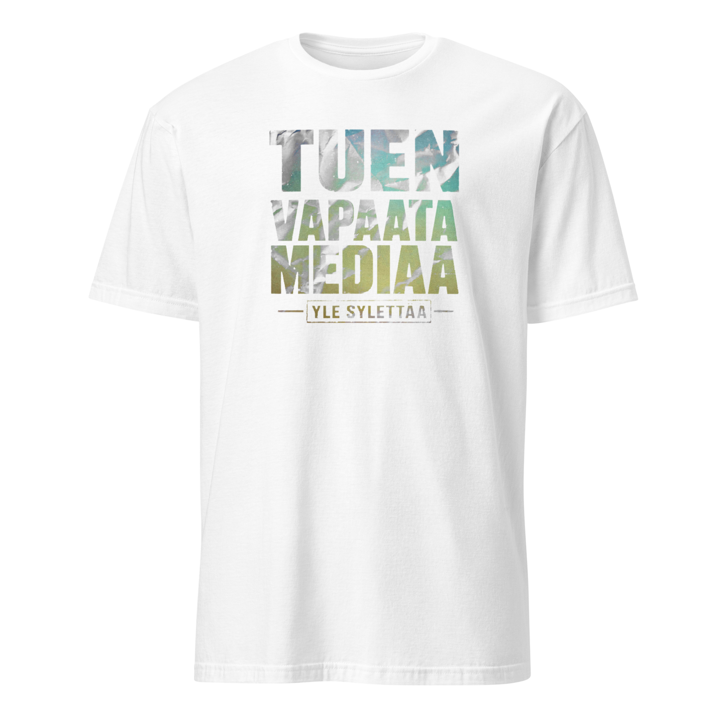 Tuen vapaata mediaa - YLE sylettää - V1 - DTF - Classic t-paita