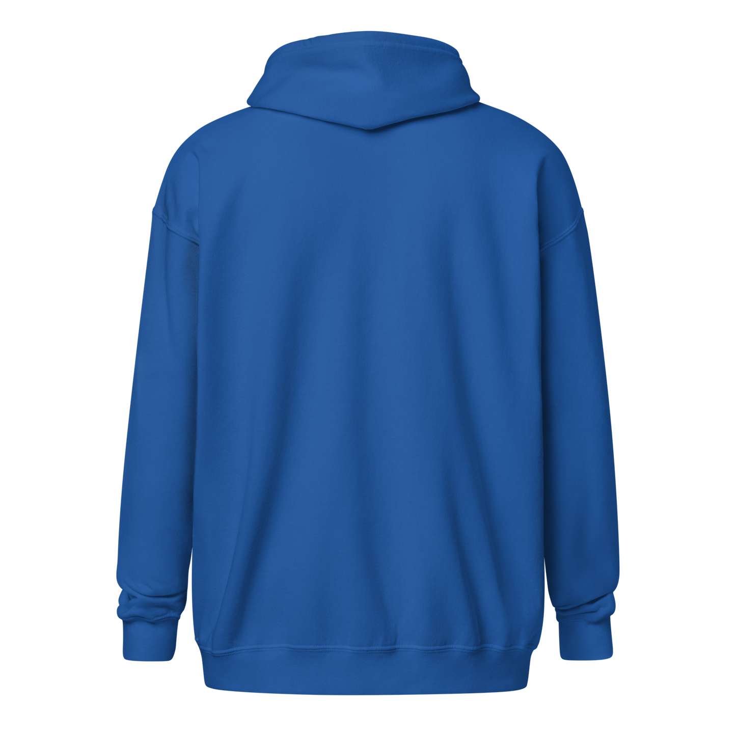 Vetoketjullinen huppari – Logo edessä vasemmalla (oranssi)